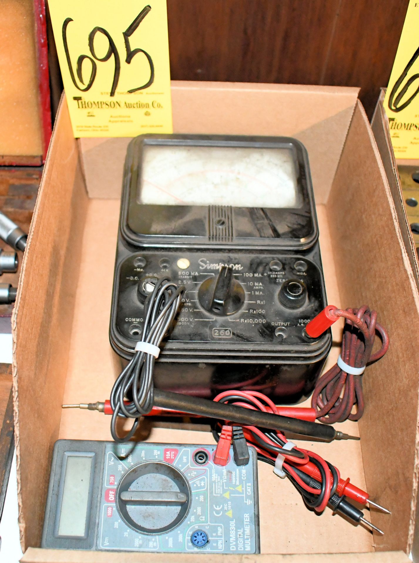 Lot-(2) Voltage Testers in (1) Box