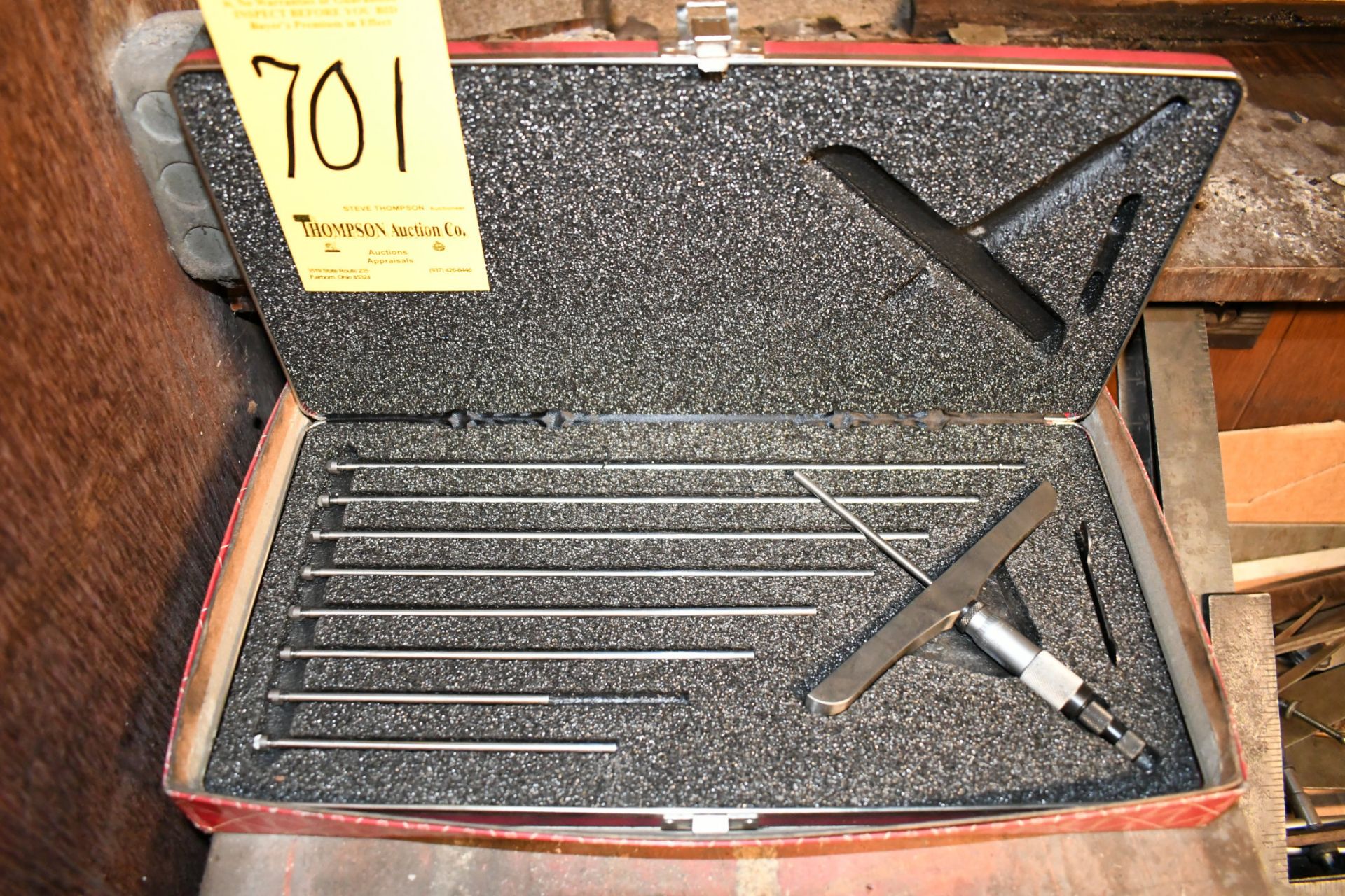 Starrett Depth Micrometer Set with Case