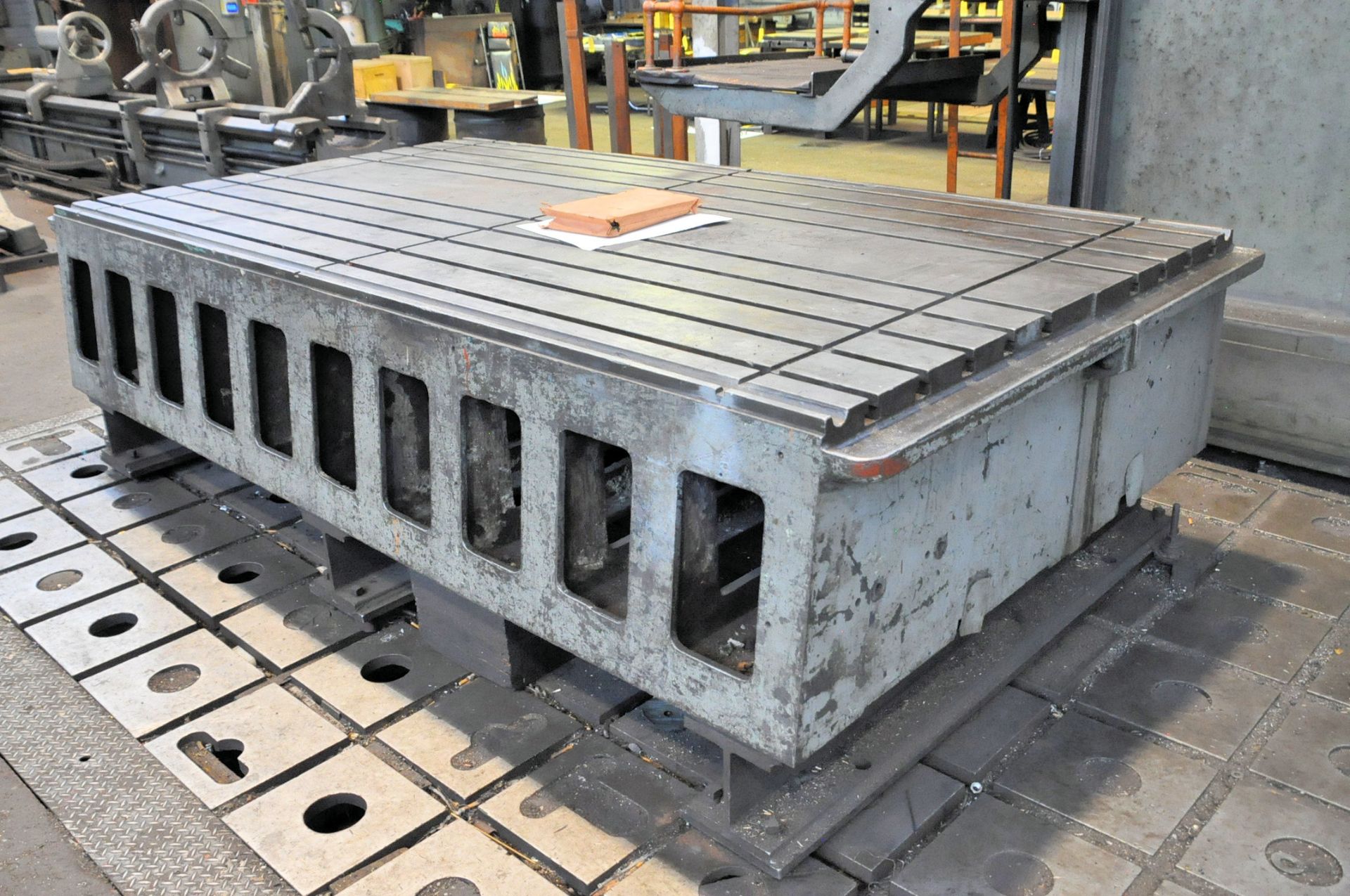 Sellers 5" Spindle Floor Type Horizontal Boring Mill, 68" X 124" T-Slot Table, 120" X 180" T-Slot - Image 4 of 6