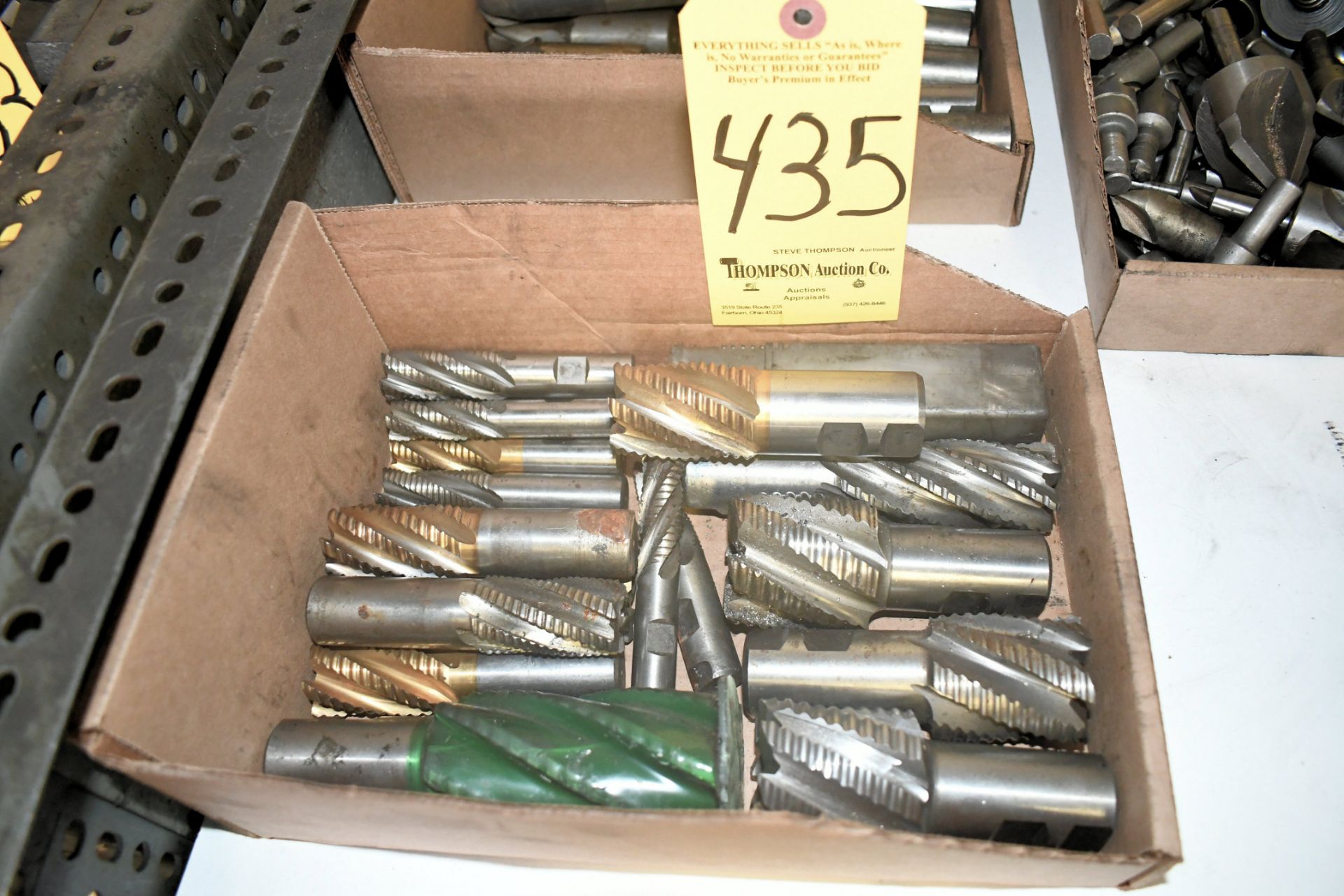 Lot-Roughing End Mills in (1) Box