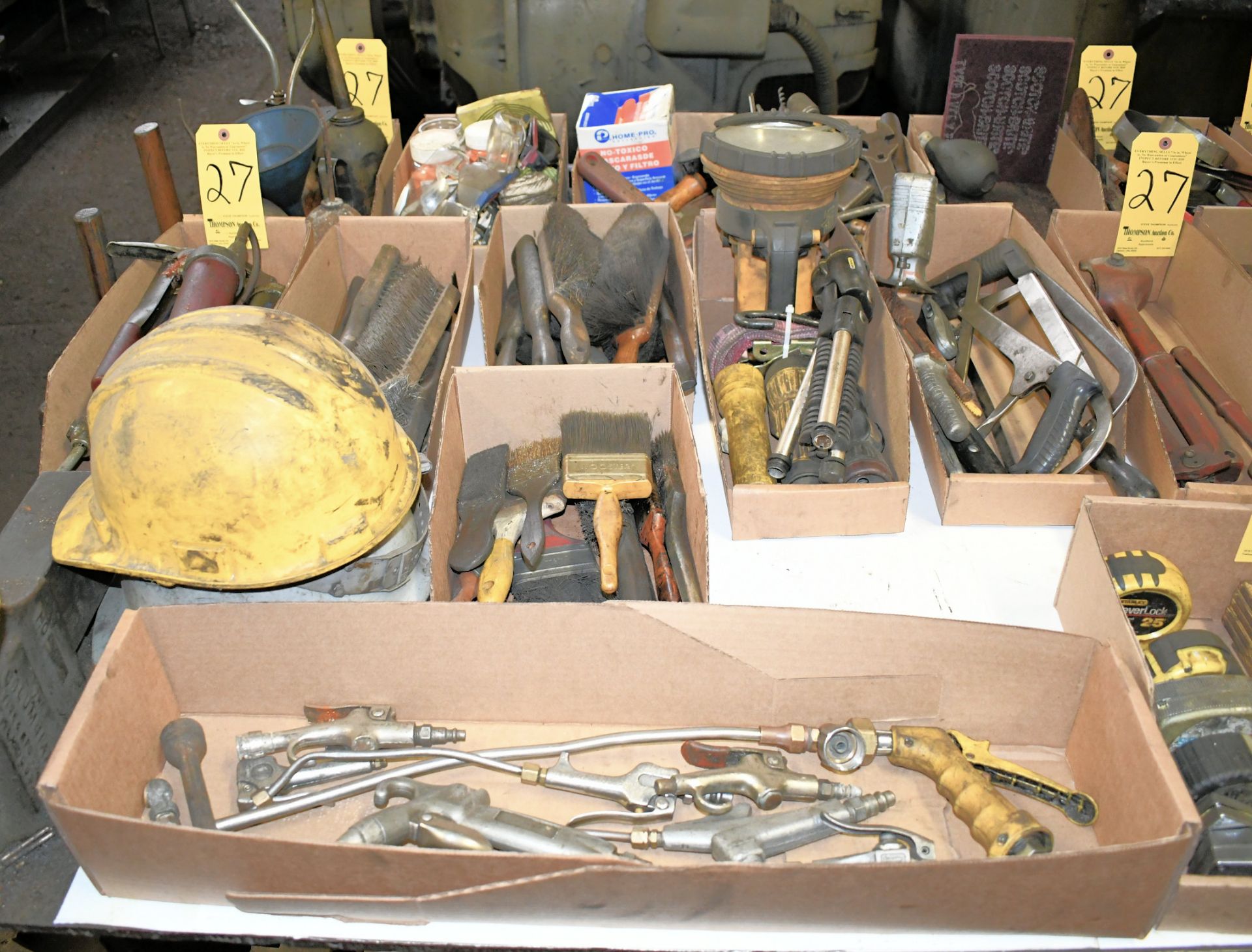 Lot-Various Hand Tools in (15) Boxes