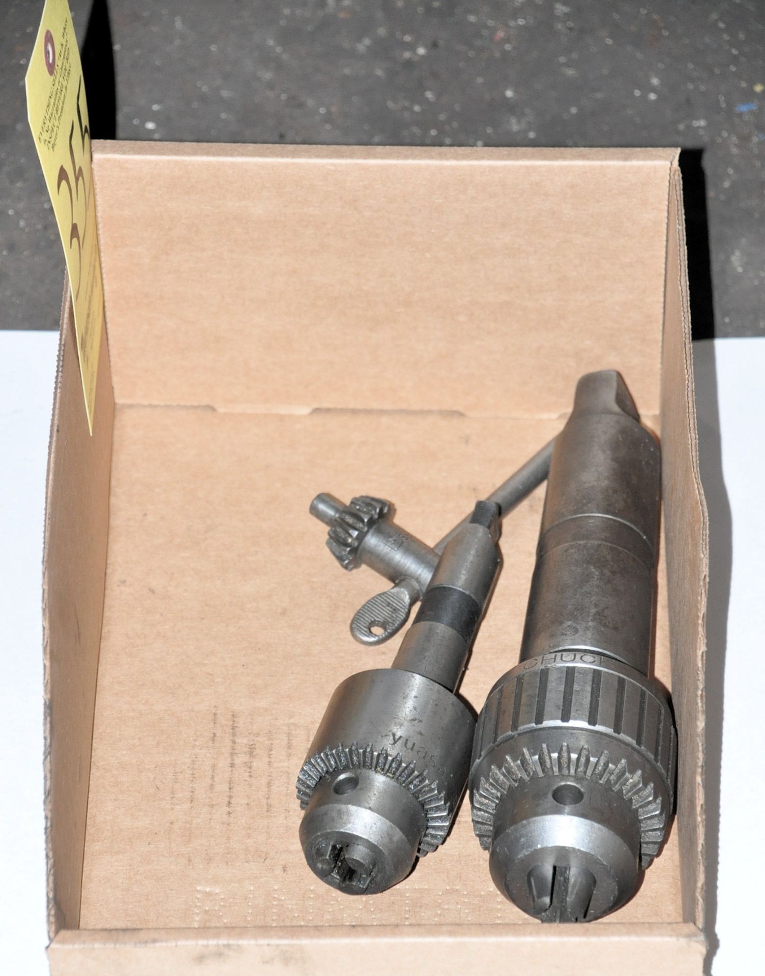 Lot-Jacobs 16N Drill Chuck and Yuasa JT6 1/2" Drill Chuck in (1) Box