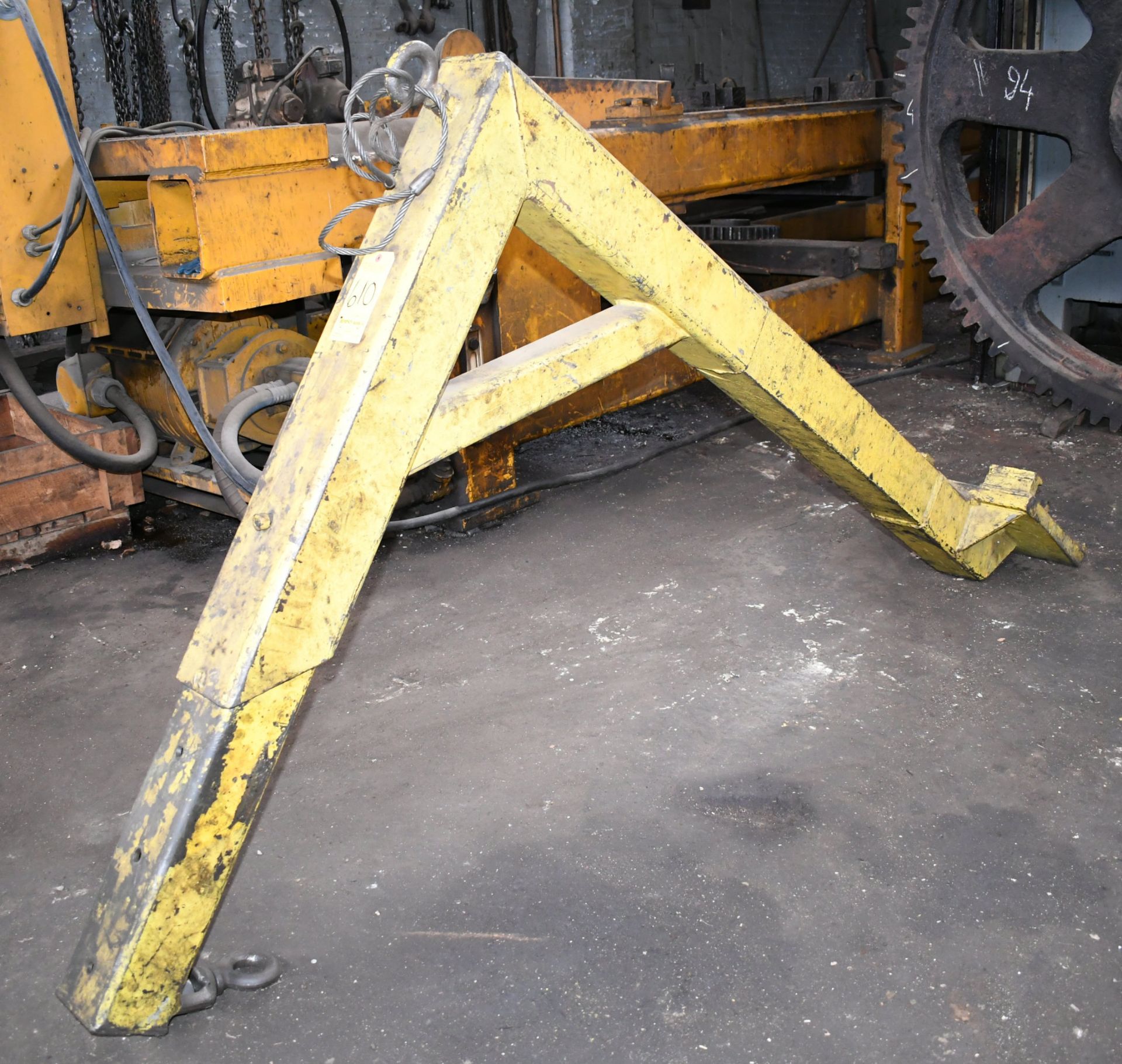 Boom Lift Forklift Attachment