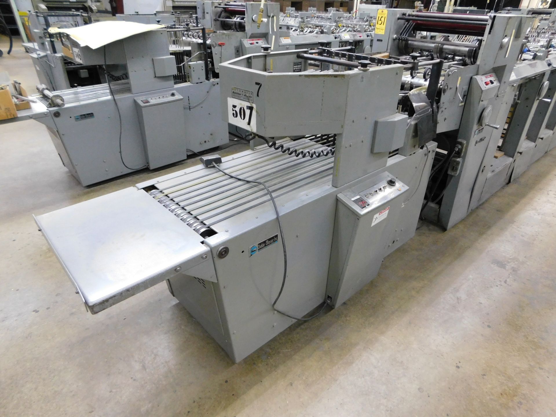 Didde-Glaser Speed Klect 7-Head Collator, Model 715-AG, s/n 1-1048, with Batcher Jogger - Image 10 of 10