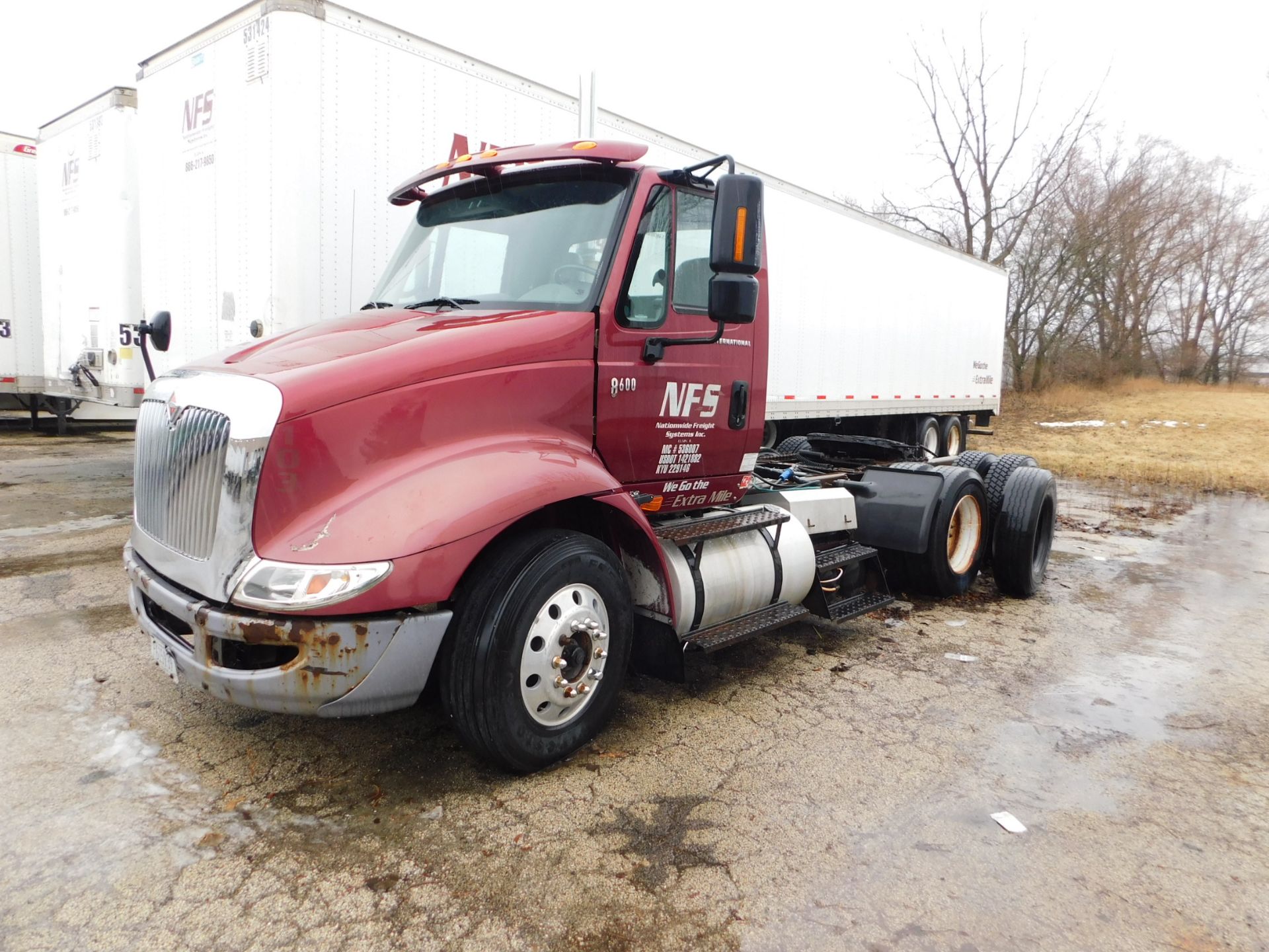 2007 International Day Cab, Model RF027, Diesel, VIN 1HSHXAHR07J422837, (Not in working condition)