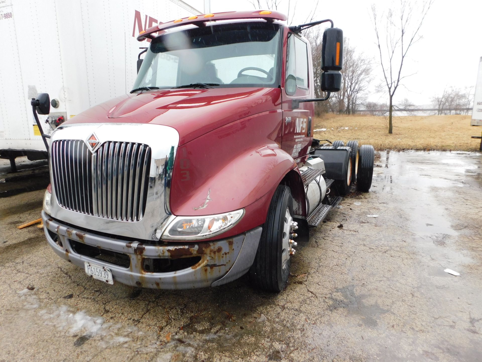 2007 International Day Cab, Model RF027, Diesel, VIN 1HSHXAHR07J422837, (Not in working condition) - Image 9 of 13