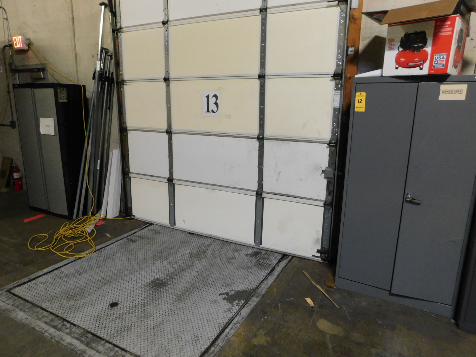 (2) Metal Two Door Cabinets, 3' x 6'