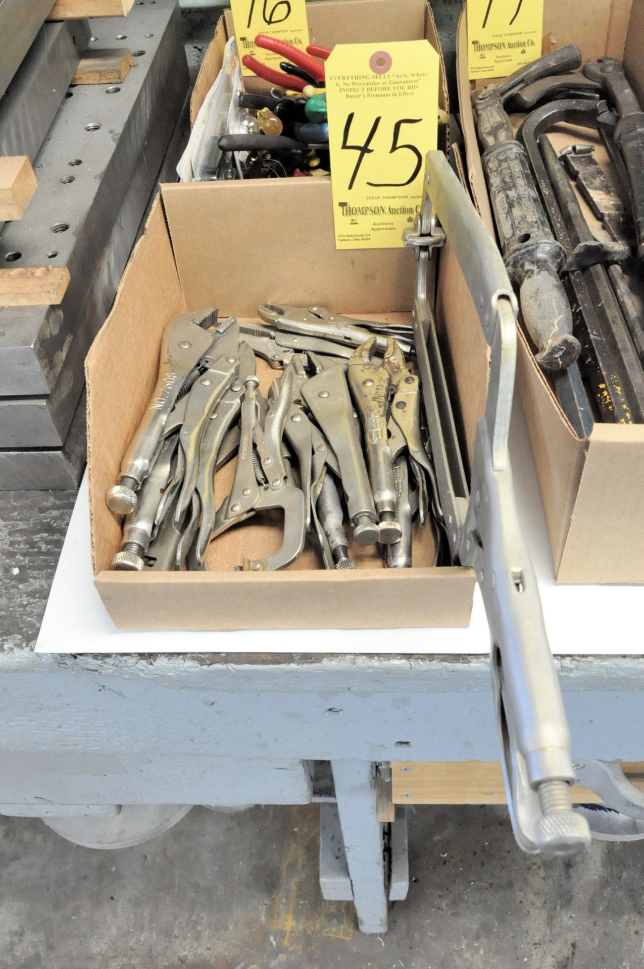 Lot-Vise Grip Clamp and Locking Pliers in (1) Box