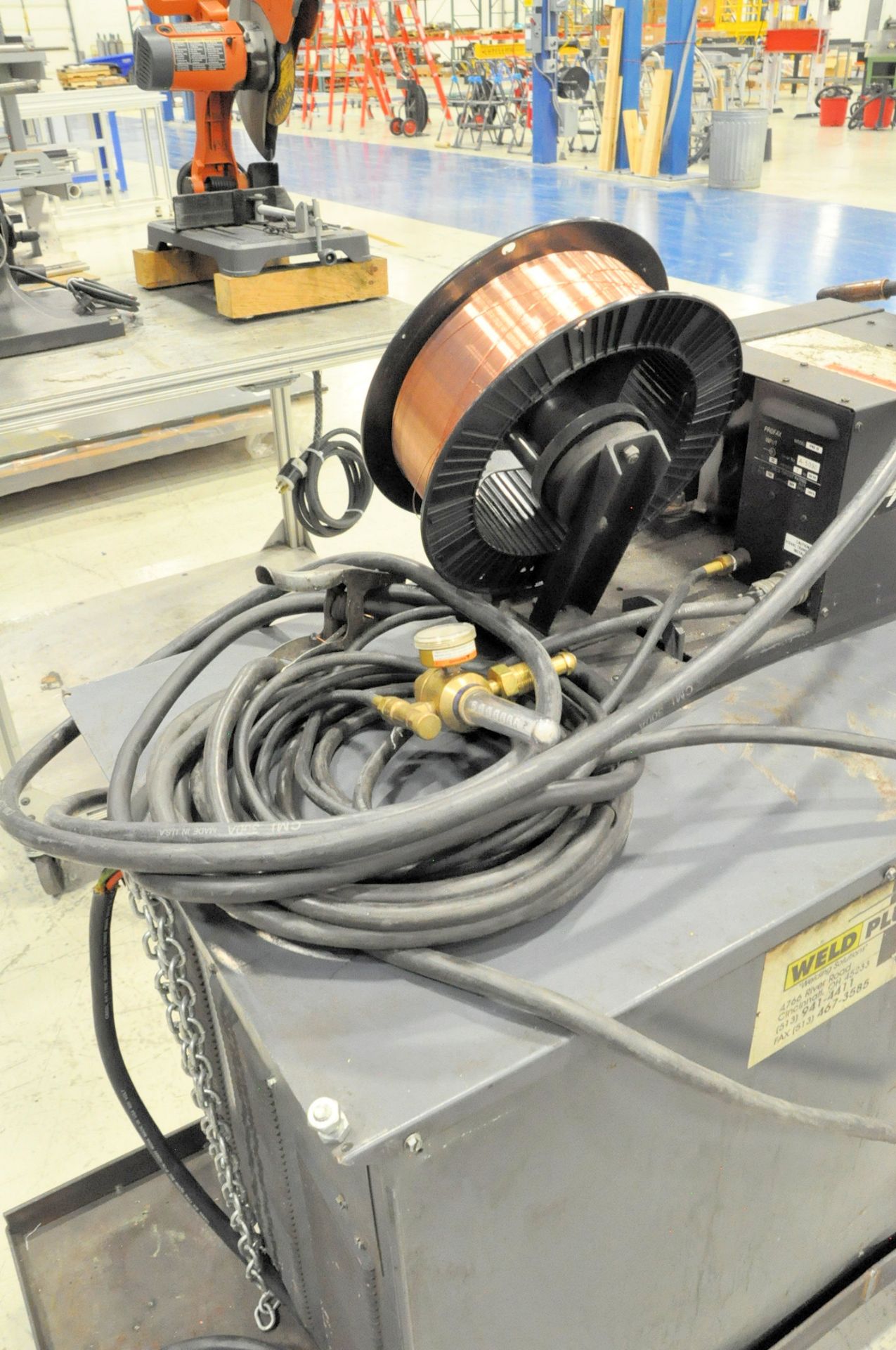 Lincoln Idealarc DC-400, 400-Amps Capacity CV-DC Mig Welding Power Source, S/n AC-560219, with - Image 3 of 5