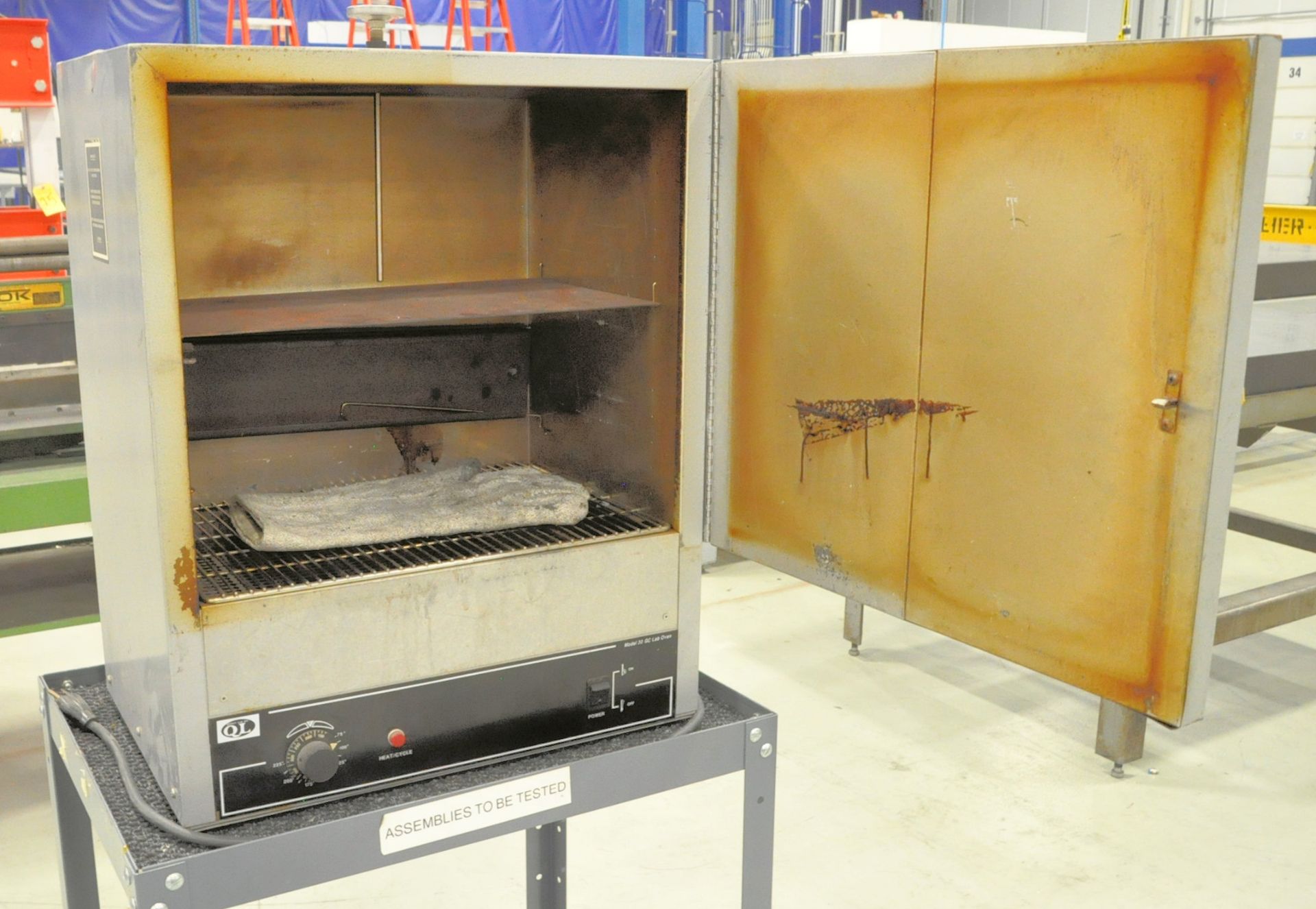 Quincy Lab Model 30 GC, Approximately 450-Degree Fahrenheit Single Door Bench Top Lab Oven, S/n G3- - Image 2 of 3