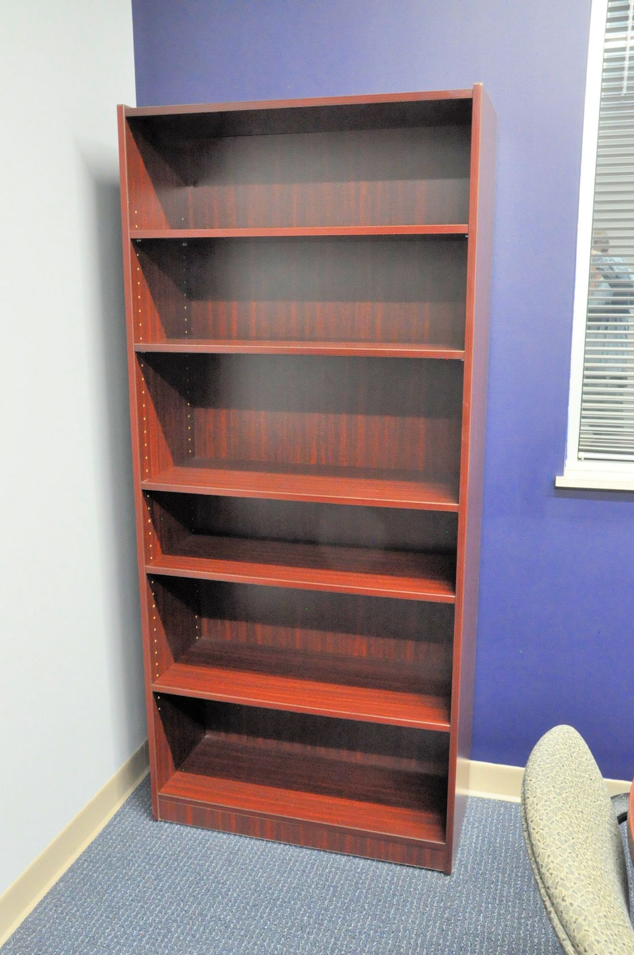 Lot-Desk, (7) Chairs, Table, Bookcase, Lateral File Cabinet and Dry Erase Board in (1) Office - Image 3 of 5