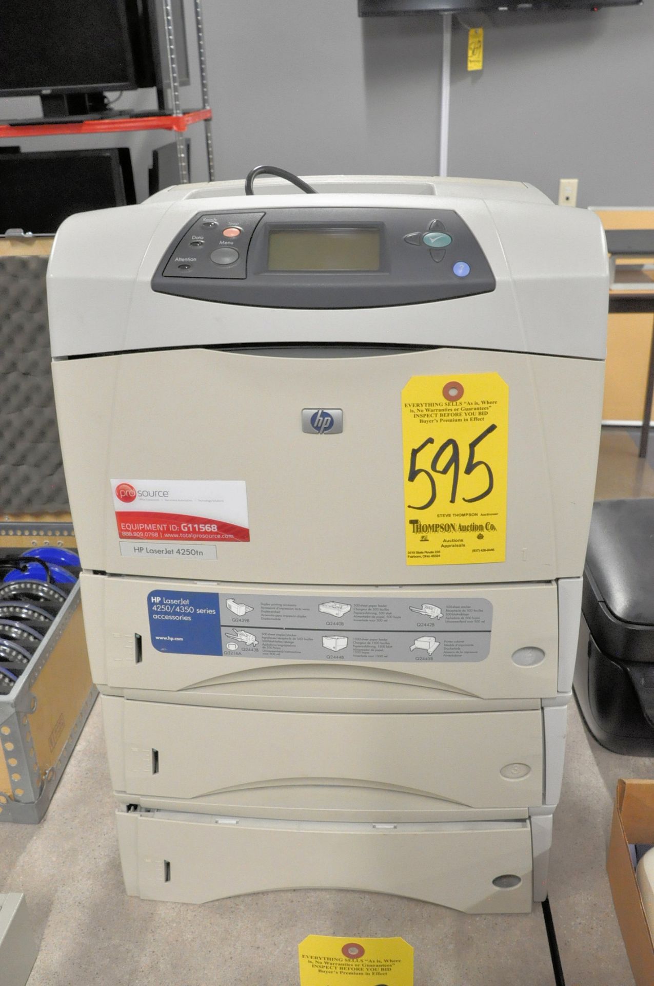 Hewlett Packard LaserJet 4250tn Printer