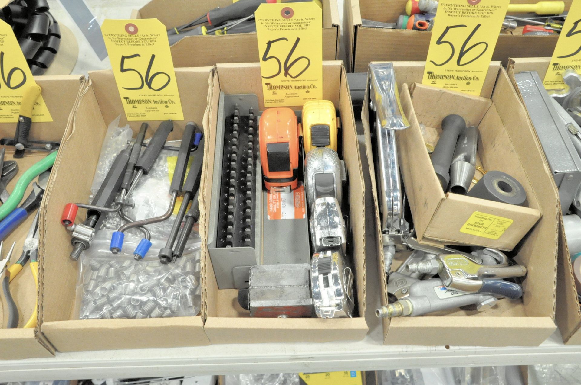 Lot-(2) Sledge Hammers, (2) Totes, Tape Dispensers, Screwdrivers, Box Cutters Tape Measures, Hand - Image 5 of 11