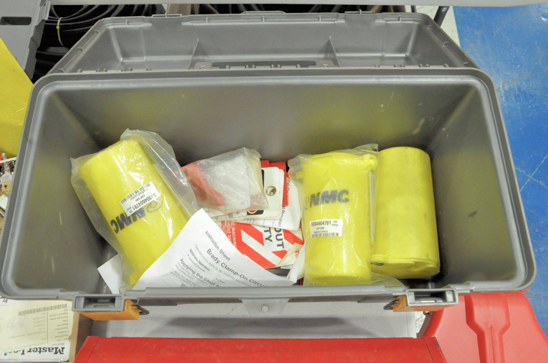 Lot-Lockouts with (3) Totes and Accessories - Image 6 of 7