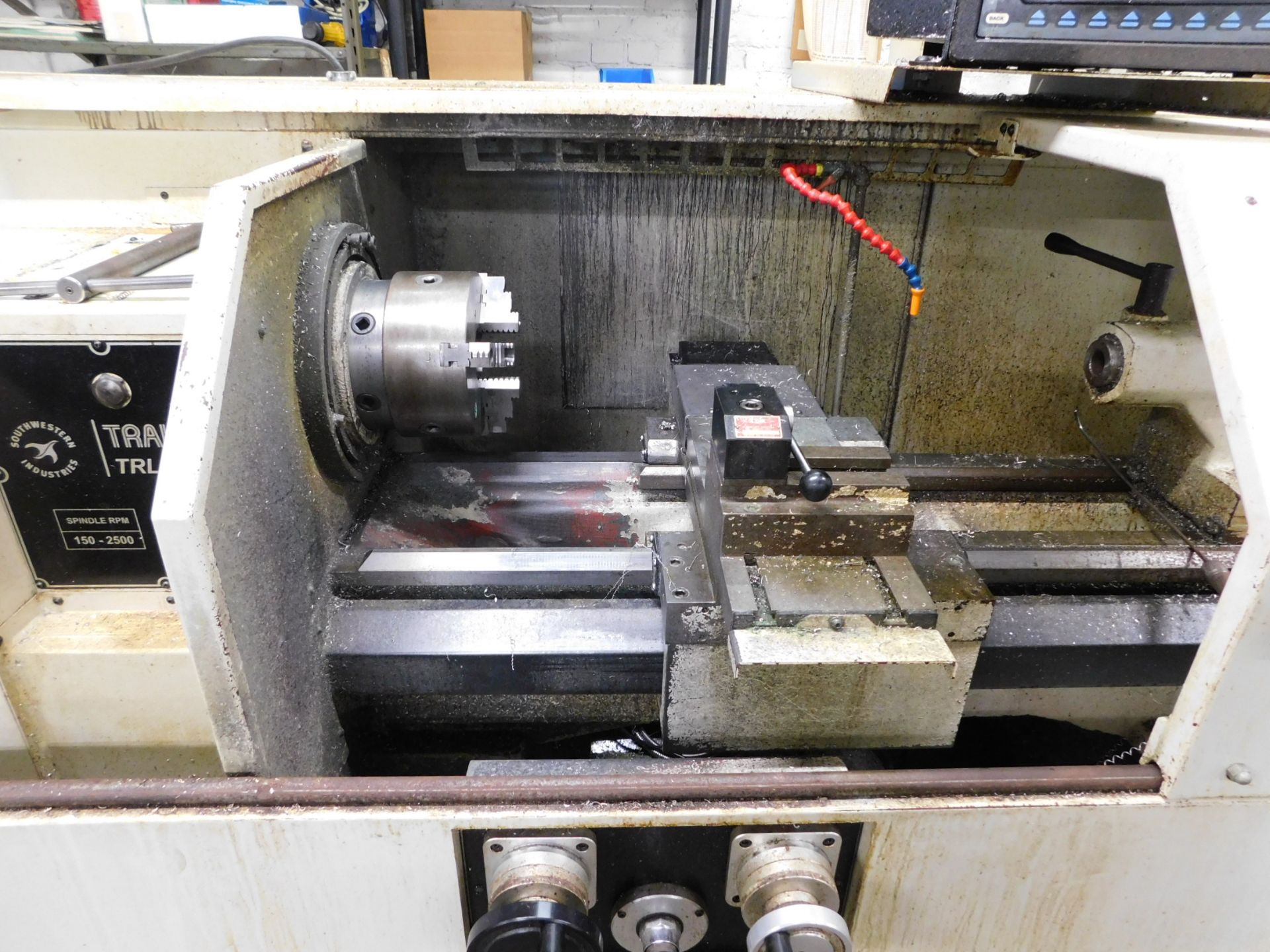 SWI TYRAK TRL 1630SX Toolroom Lathe w/Proto Trak SLX CNC Control, 16X30" capacity, 15-2500RPM,2. - Image 3 of 15