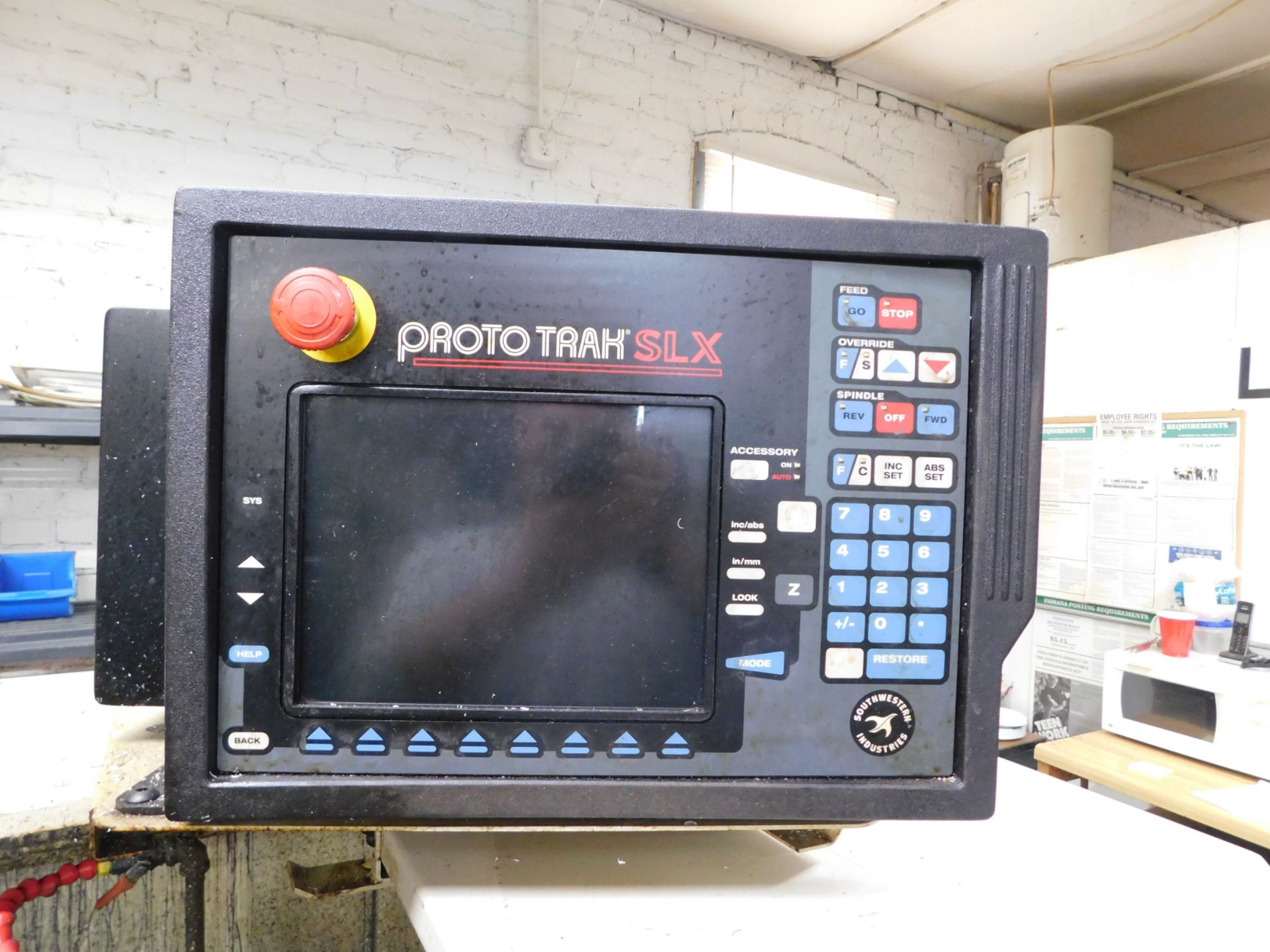 SWI TYRAK TRL 1630SX Toolroom Lathe w/Proto Trak SLX CNC Control, 16X30" capacity, 15-2500RPM,2. - Image 4 of 15