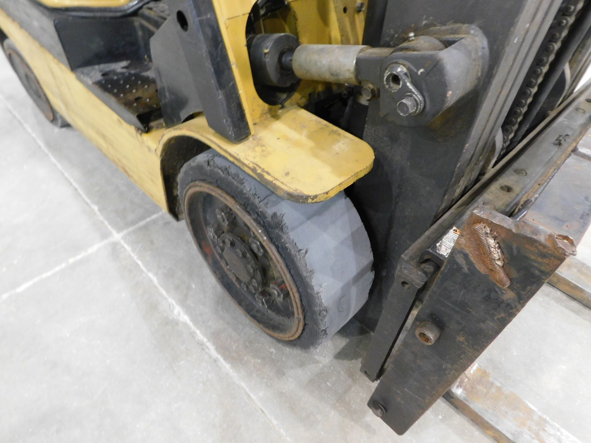 Caterpillar Model GC25K Fork Lift, s/n AT82C-03349, 4,700 Lb. Capacity, LP, Hard Tire, 3-Stage Mast, - Image 11 of 26