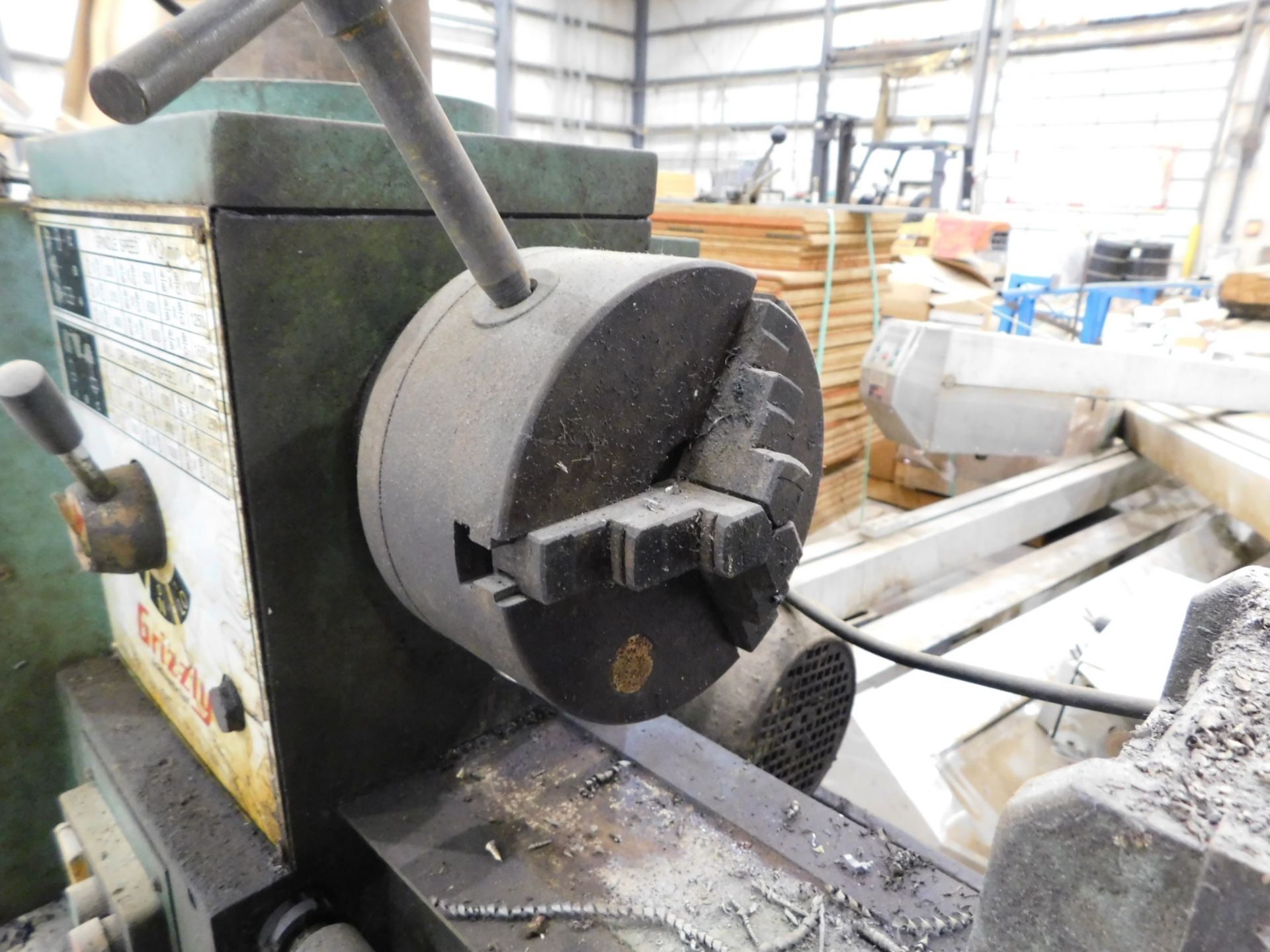 Grizzley Model G4791 Combination Lathe/Mill, 12" X 36" Lathe, 6" 3-Jaw Chuck, Steady Rest, 110/1/ - Image 6 of 9