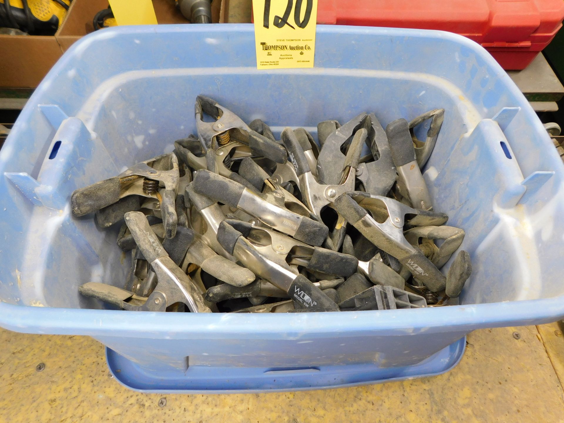 Wilton 636, 2" Spring Clamps, Approx. 55 Per Lot