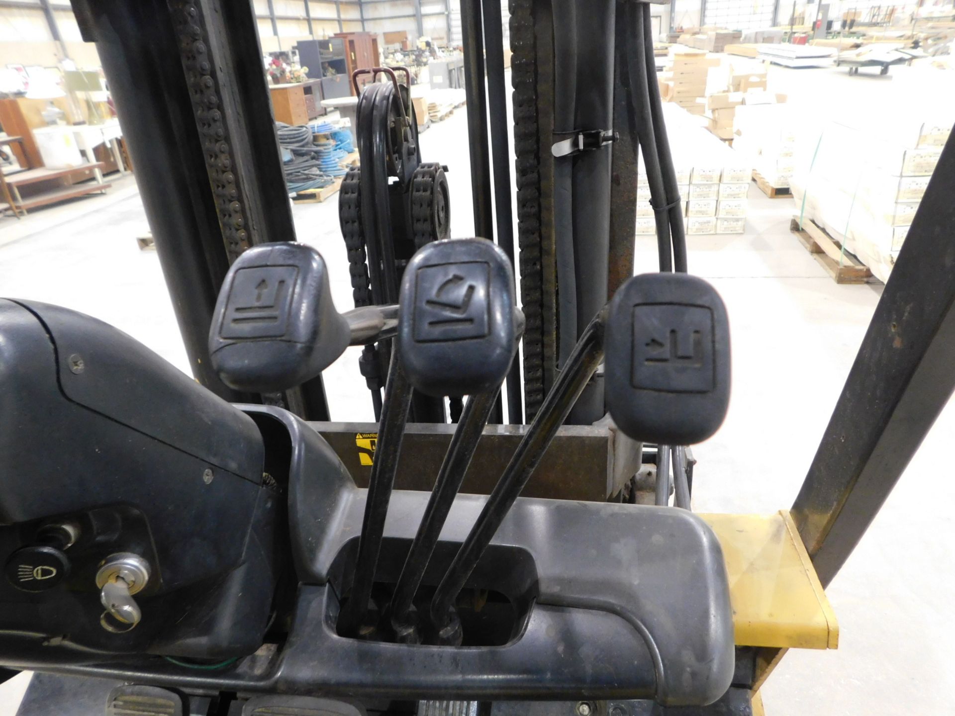 Caterpillar Model GC25K Fork Lift, s/n AT82C-03349, 4,700 Lb. Capacity, LP, Hard Tire, 3-Stage Mast, - Image 19 of 26