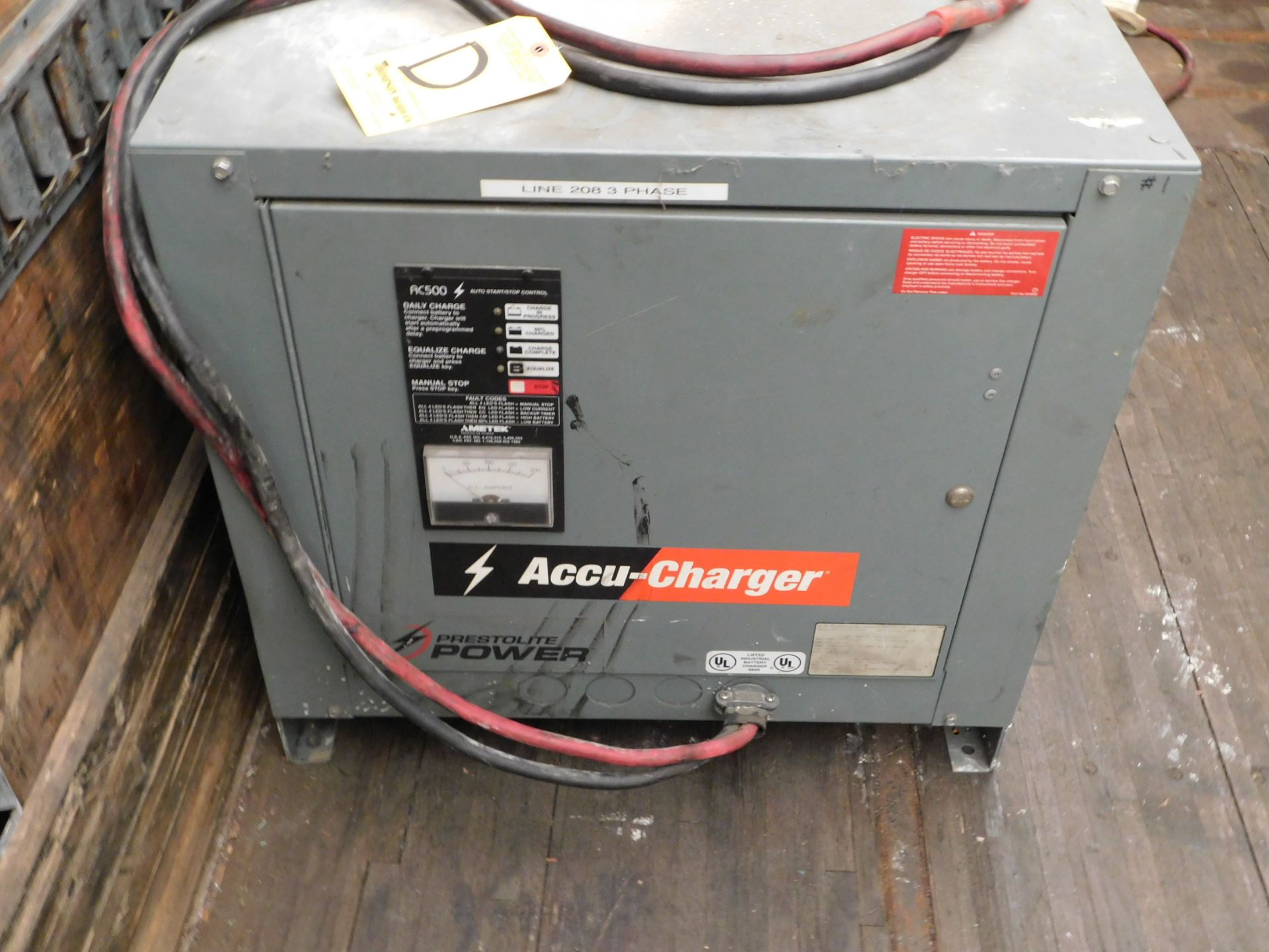 Accu Charger 36 Volt Battery Charger, Model 880C3-18, s/n 304CS20250, Location 2 - 7100 Intermodal