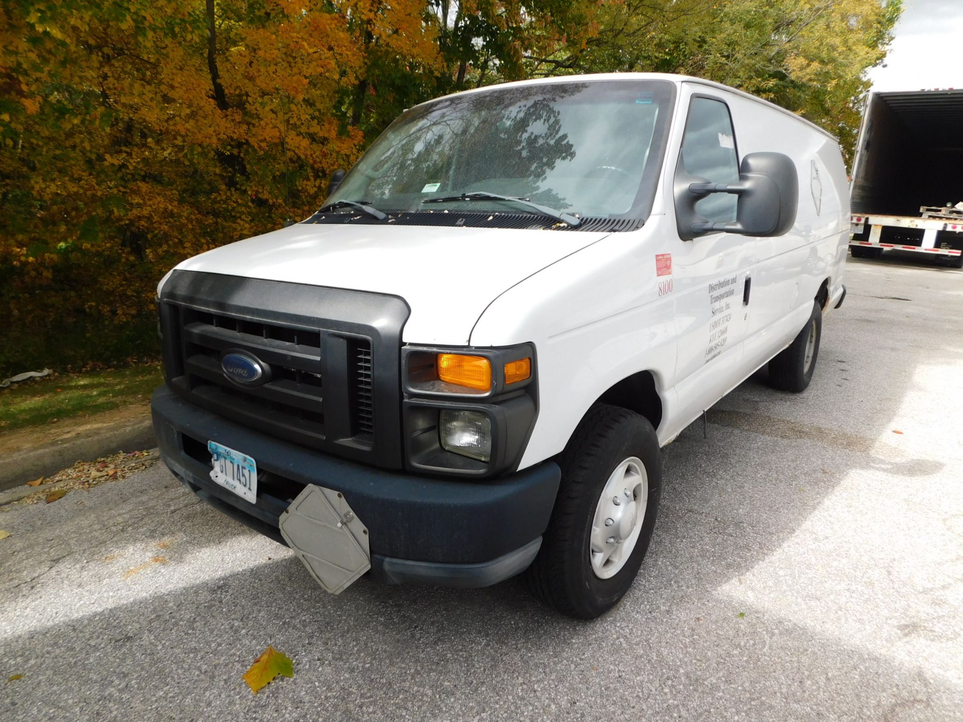 2011 Ford E-350 Super Duty Cargo Van, VIN 1FTSS3EL6BDA28100, Automatic, AC, E-Track & Vanloda Roller