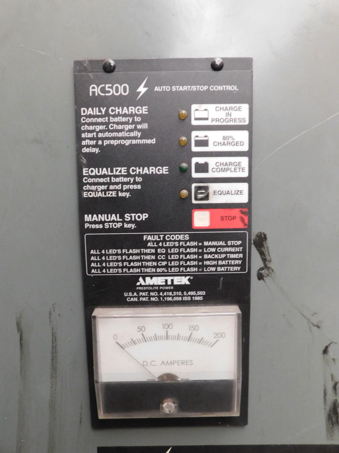 Accu Charger 36 Volt Battery Charger, Model 880C3-18, s/n 304CS20250, Location 2 - 7100 Intermodal - Image 2 of 3