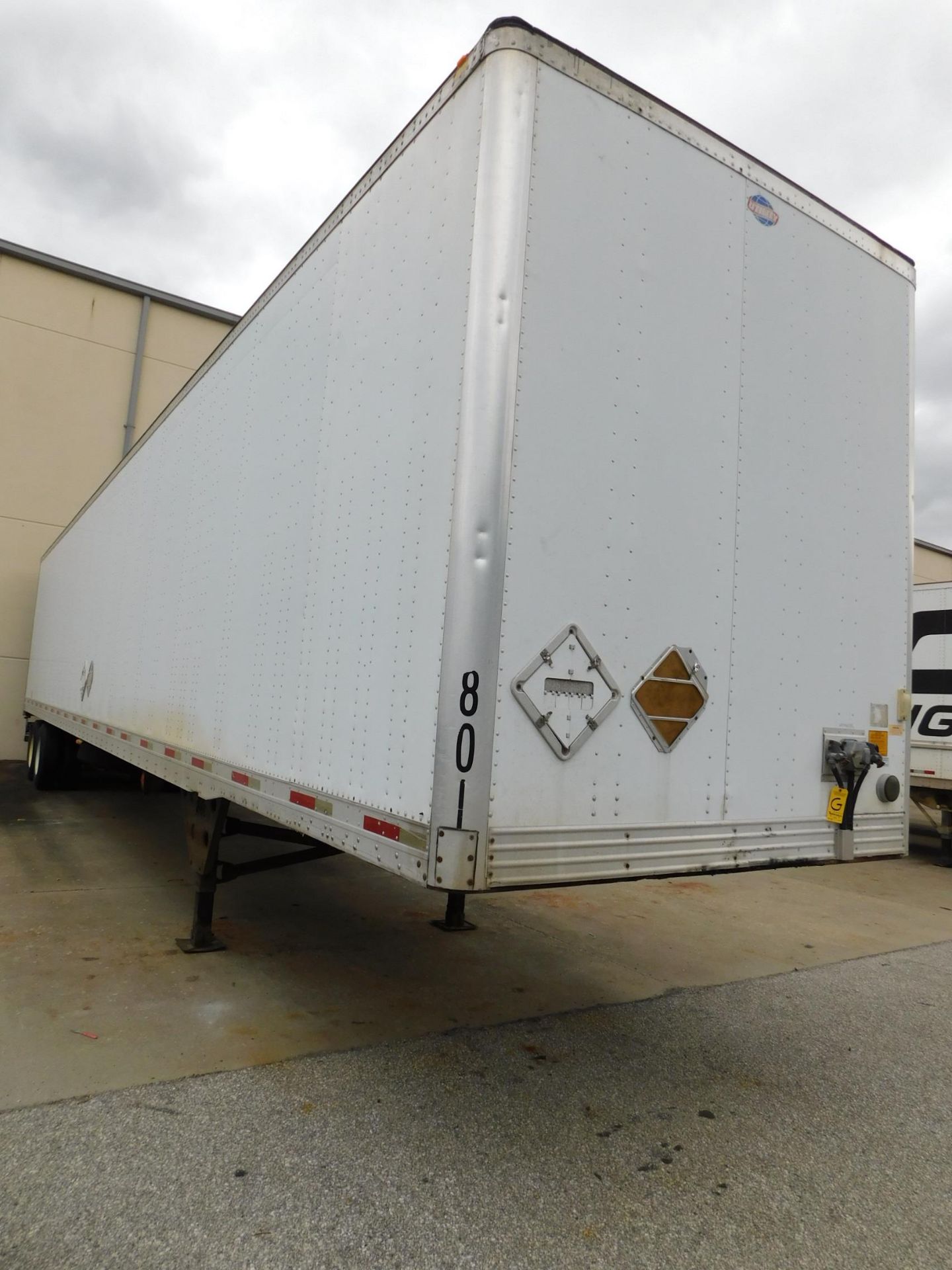 2006 Utility 53' Van Trailer, Model VS2DC, 65,000 lb. GVWR, VIN 1UYVS25396G002801, Roll Up Rear - Image 5 of 18