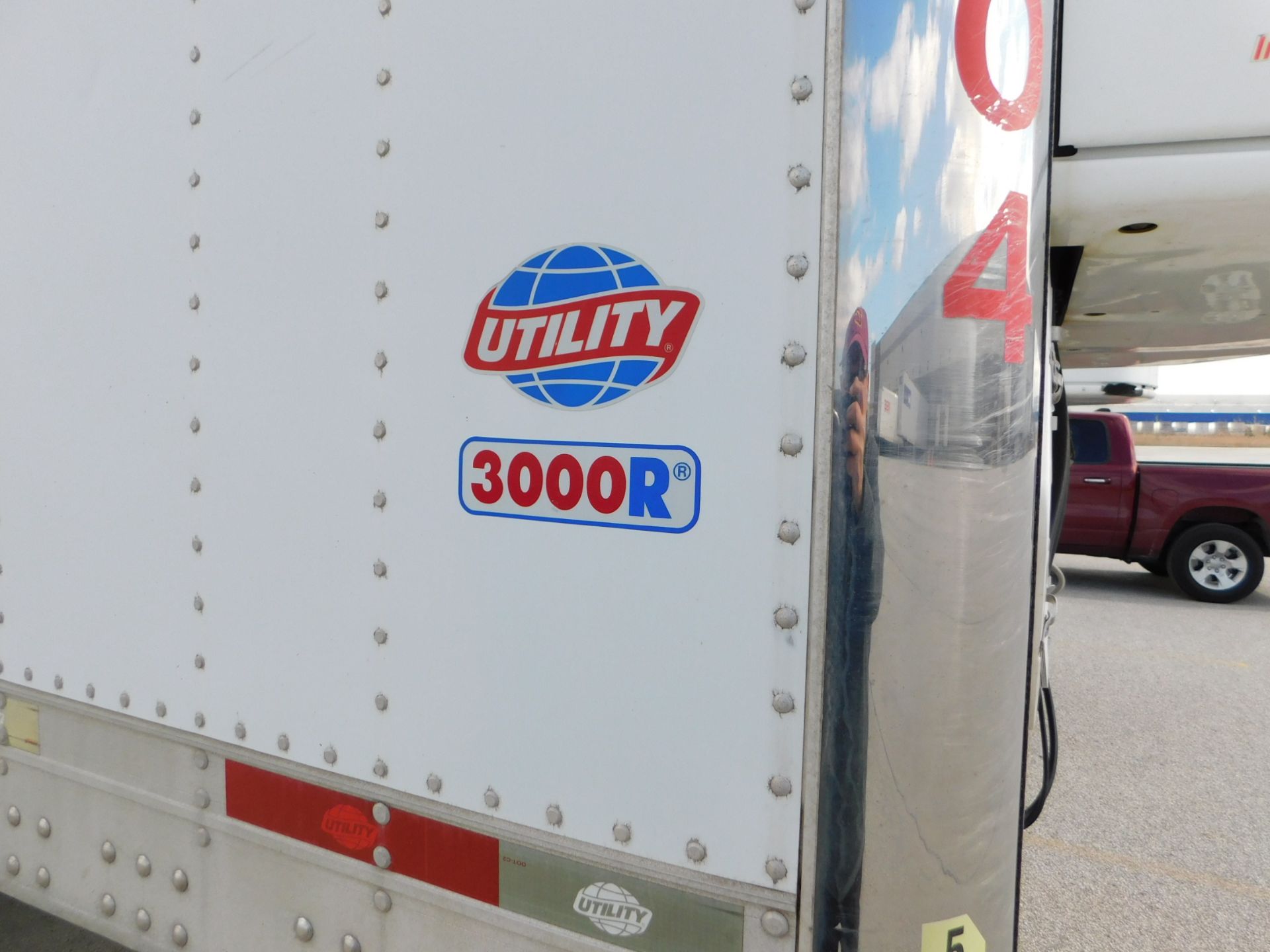 2010 Utility 53' 3000R Reefer Van Trailer, Model VS2RA, Thermo King Model SB-210+, 14,155 Total - Image 17 of 18