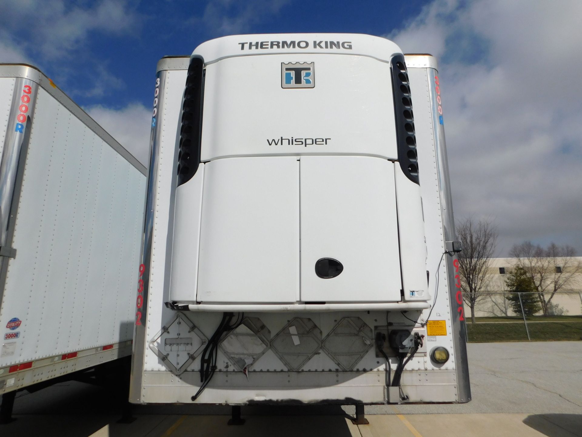 2010 Utility 53' 3000R Reefer Van Trailer, Model VS2RA, Thermo King Model SB-210+, Hours NA, 65, - Image 5 of 16