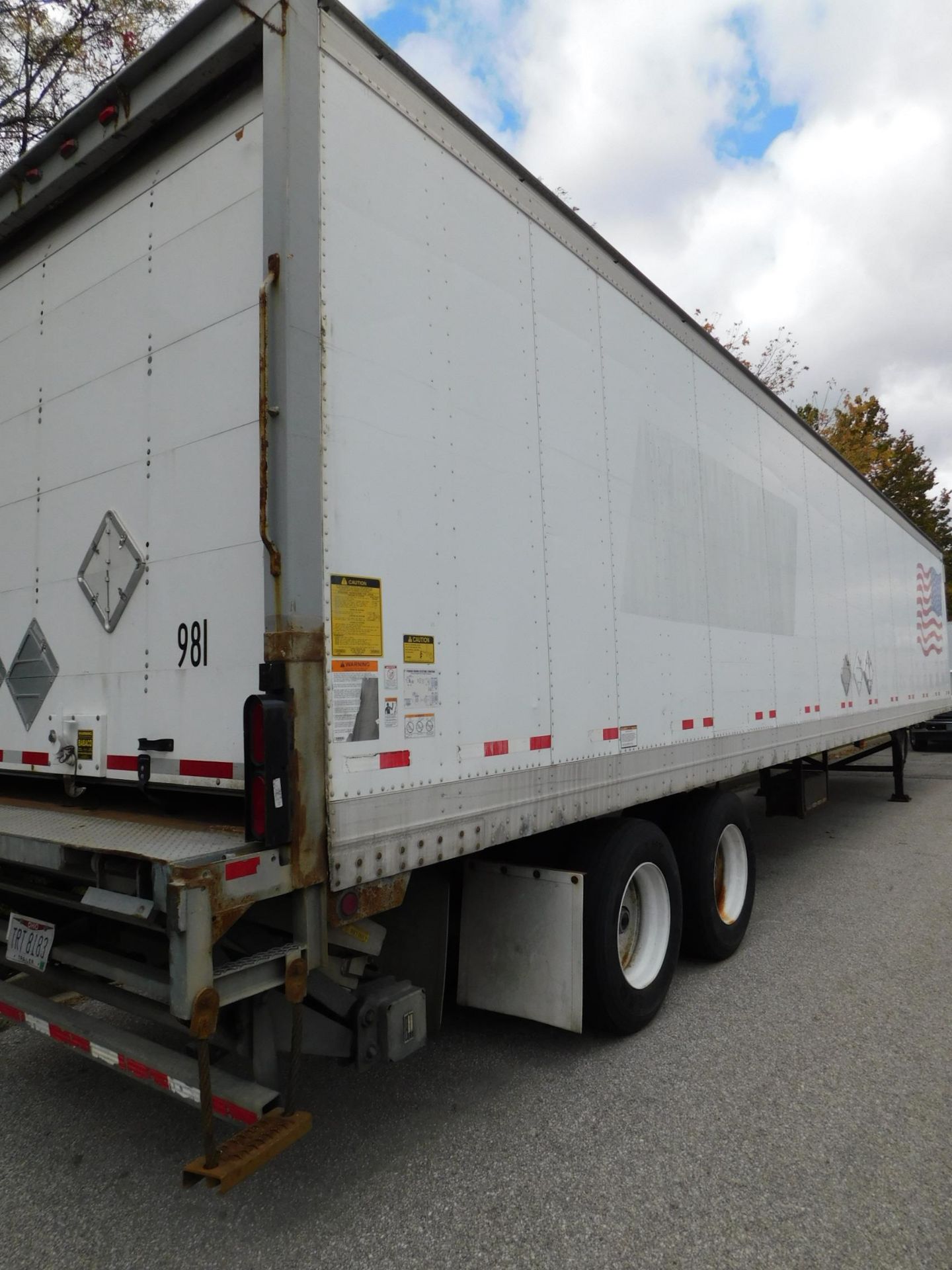 2008 Great Dane 48' Van Trailer with Thirmon 4,000 lb. Liftgate, Roll up Rear Door, 58,000 lb., - Image 20 of 26