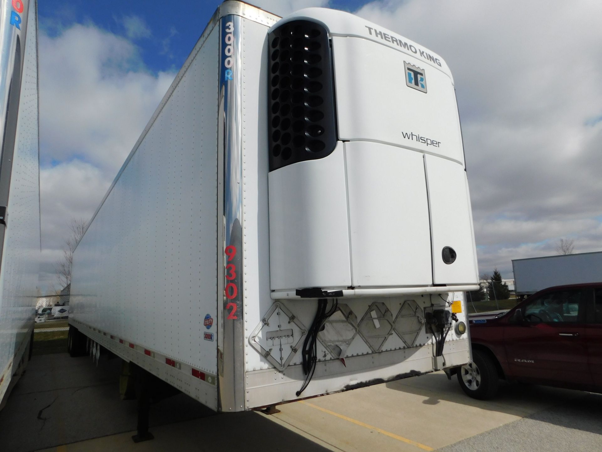 2010 Utility 53' 3000R Reefer Van Trailer, Model VS2RA, Thermo King Model SB-210+, Hours NA, 65, - Image 16 of 16