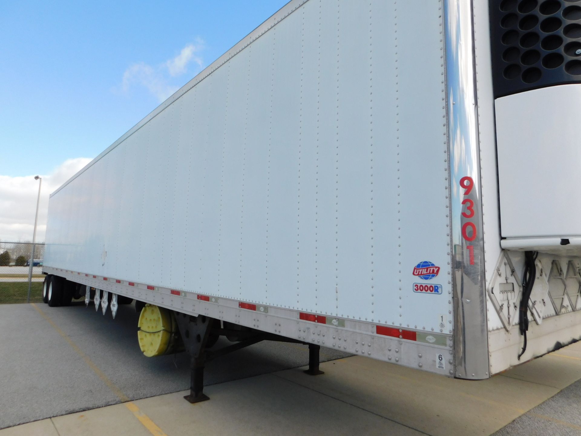 2010 Utility 53' 3000R Reefer Van Trailer, Model VS2RA, Thermo King Model SB-210+, 16,878 Total - Image 15 of 16