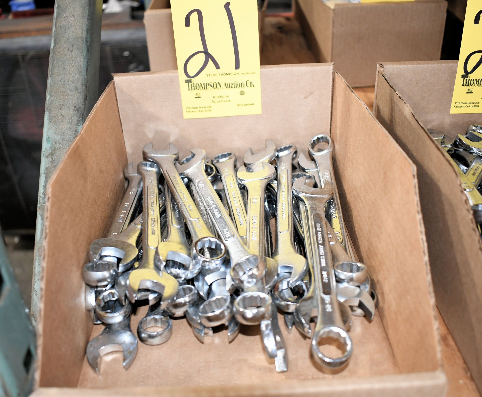 Lot-Bon-E-Con 5/8" Combination Wrenches in (1) Box, (Main Bldg)