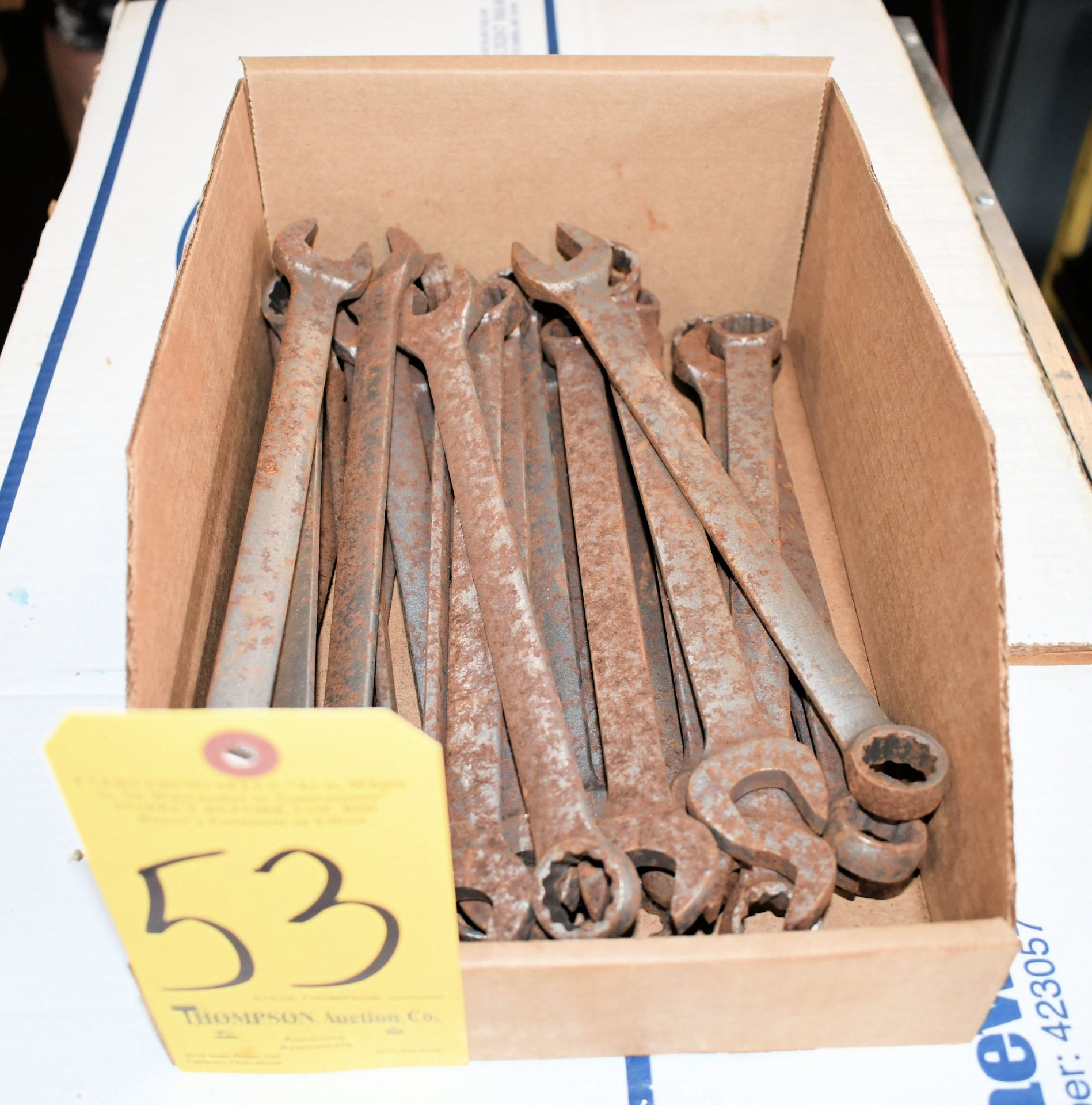 Lot-Unmarked Wrenches in (1) Box, (Main Bldg)