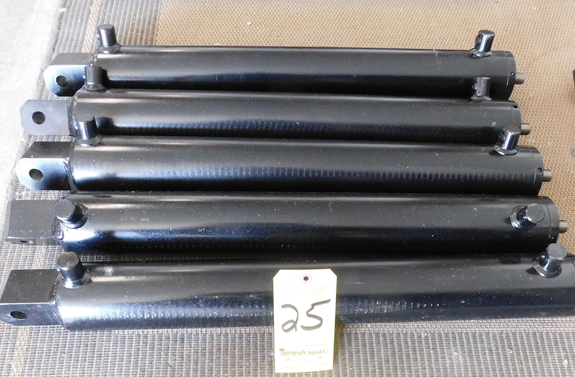 (5) Best Metal Products Double Acting Hydraulic Cylinders, Part #A-300-21-00, 3,000 Max. PSI, 21"