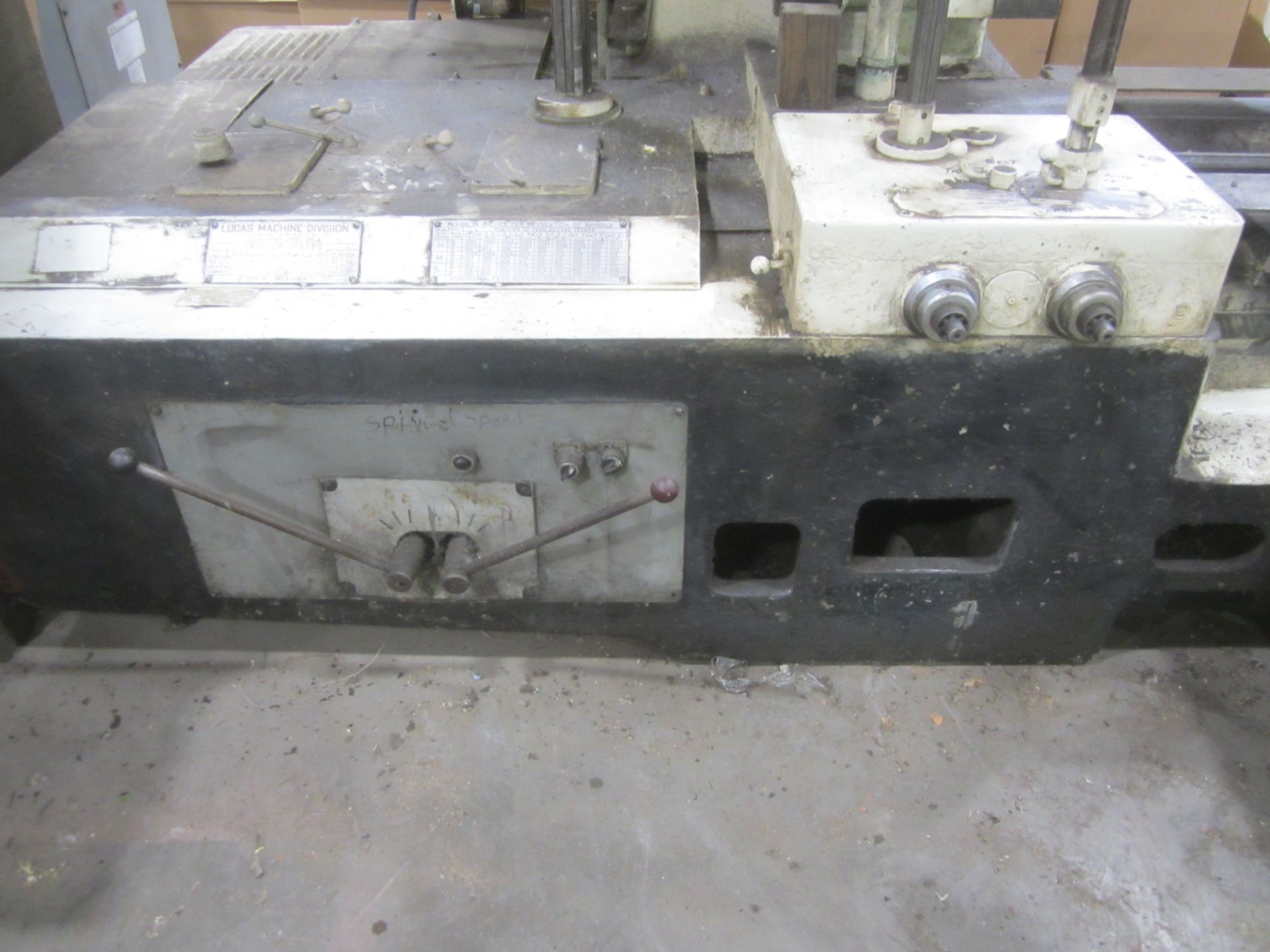 Lucas Model 441B-72 Horizontal Boring Mill, s/n 41B2423, 4" Spindle, MT Spindle with QC Adaptor, - Image 7 of 13