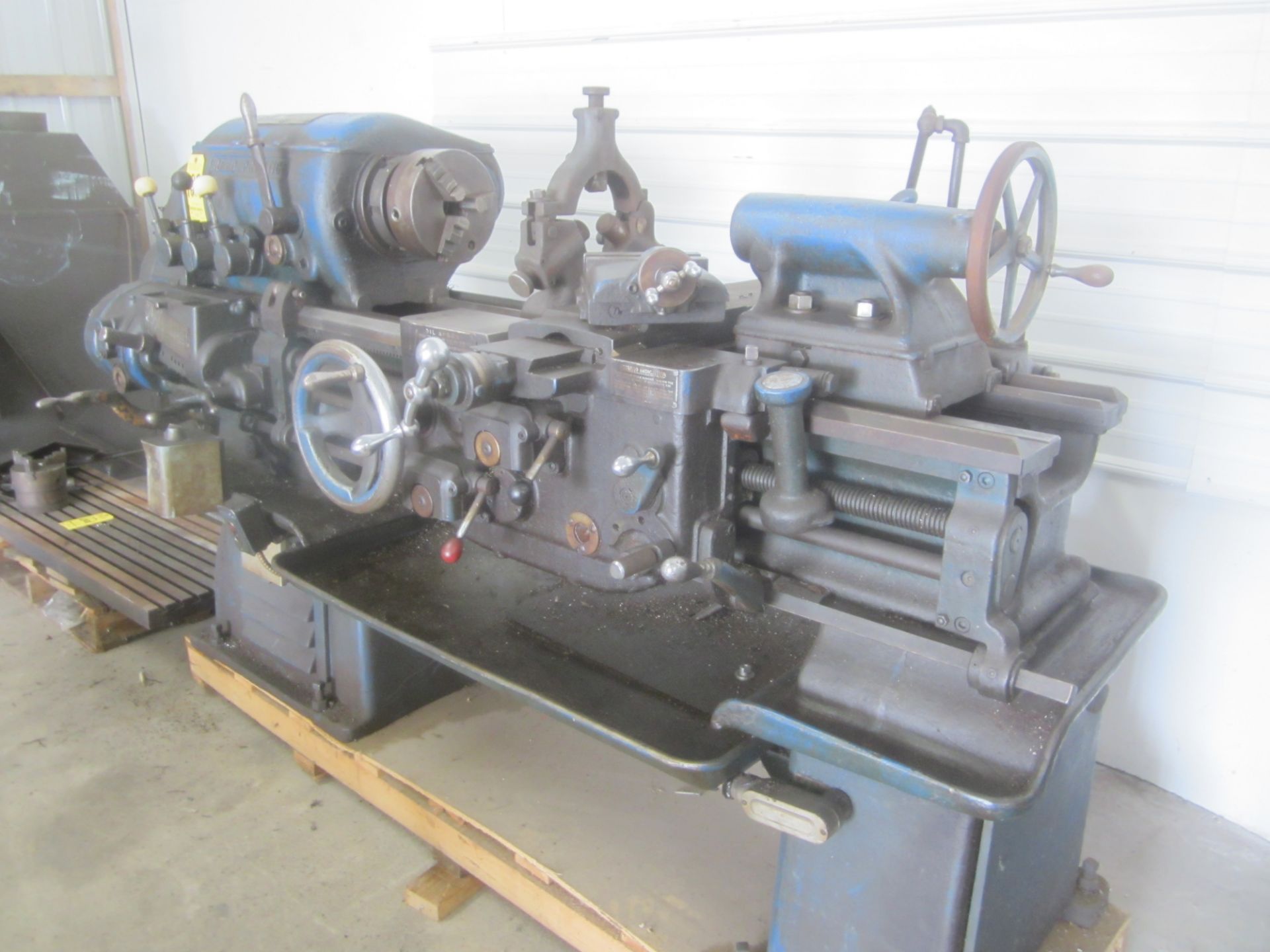 Reed Prentice 14" X 36" Engine Lathe, s/n Unknown, Taper Attachment, Steady Rest, 6" 3-Jaw Chuck - Image 3 of 9