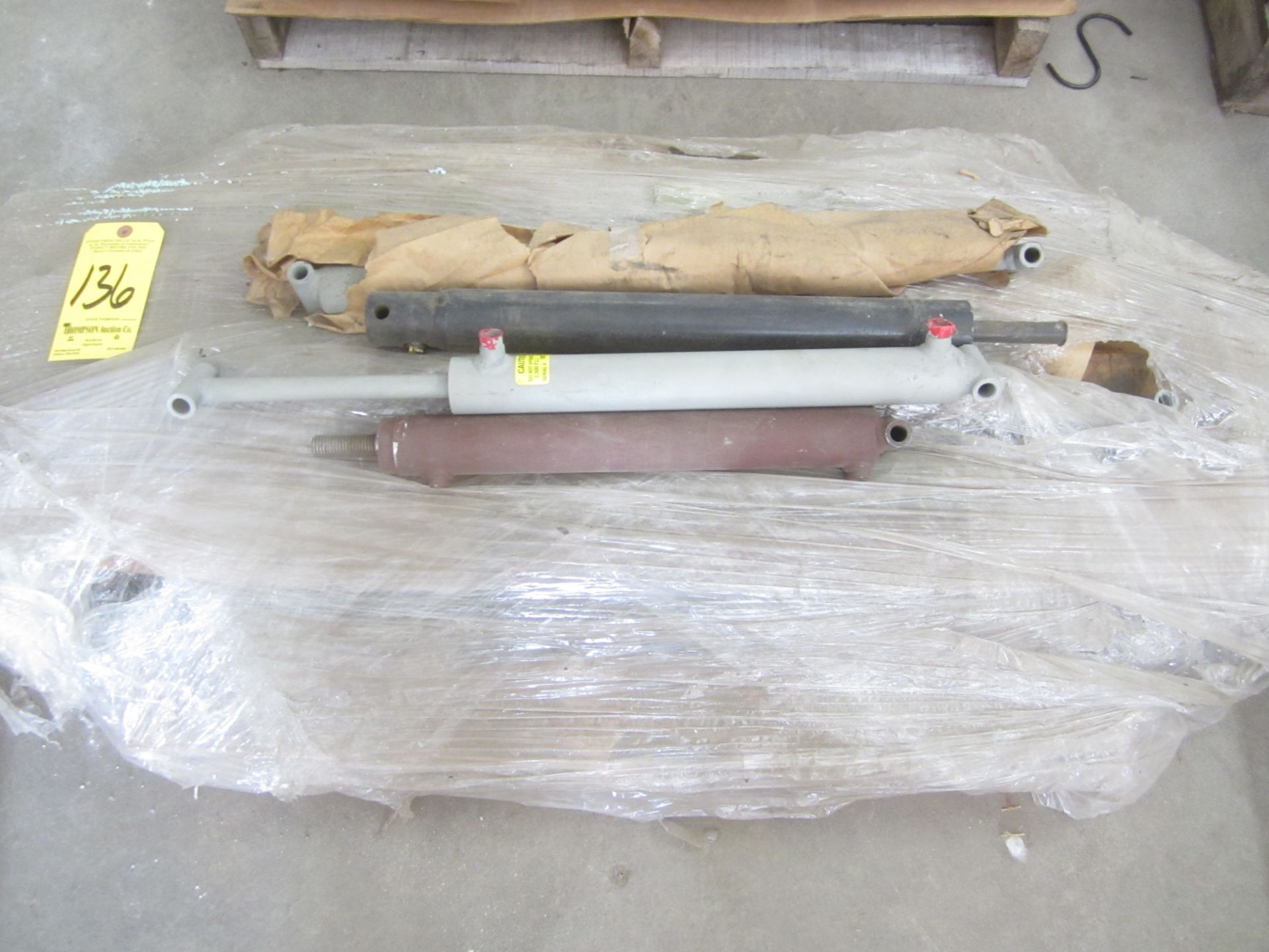Skid Lot Of Misc. Hydraulic Cylinders