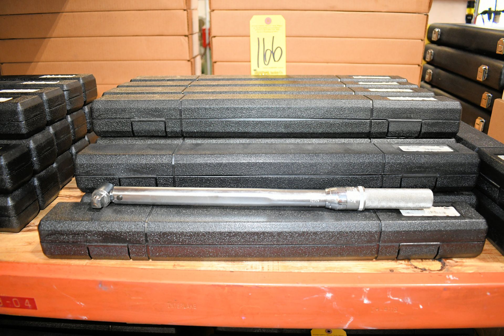 Lot-(17) Utica TCI 1600, 1/2" Drive Torque Wrenches with Cases, (Main Bldg)