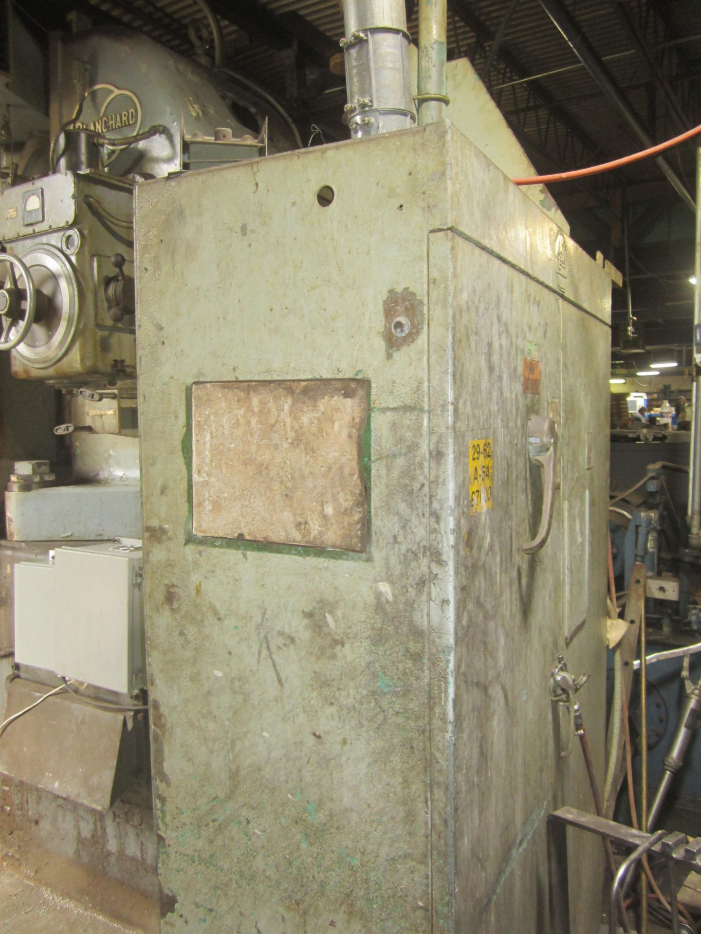 Blanchard 48" Rotary Surface Grinder, s/n 9802, 24" Segmented Wheel, Magnetic Chuck Recently Rebuilt - Image 13 of 15