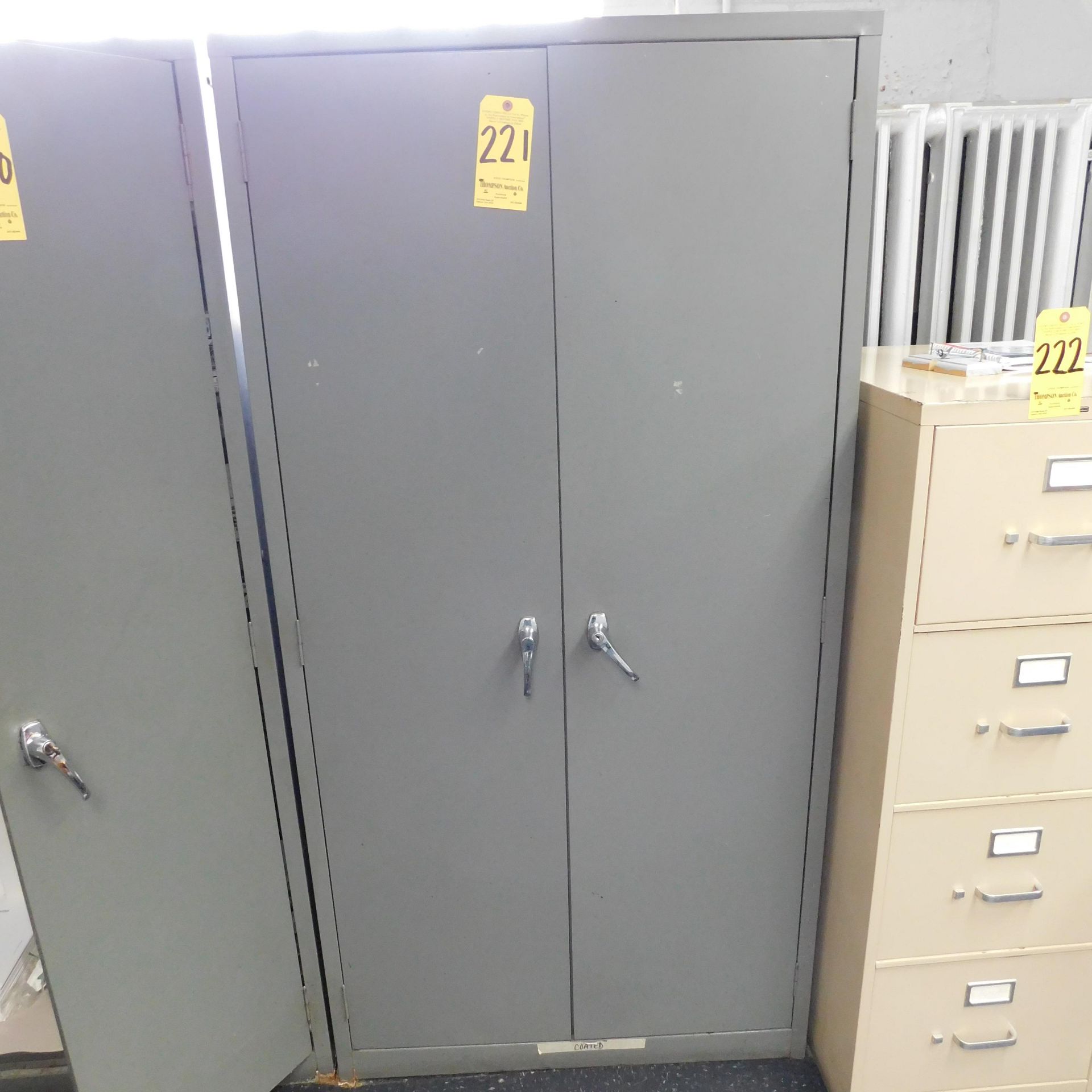 2-Door Upright Storage Cabinet