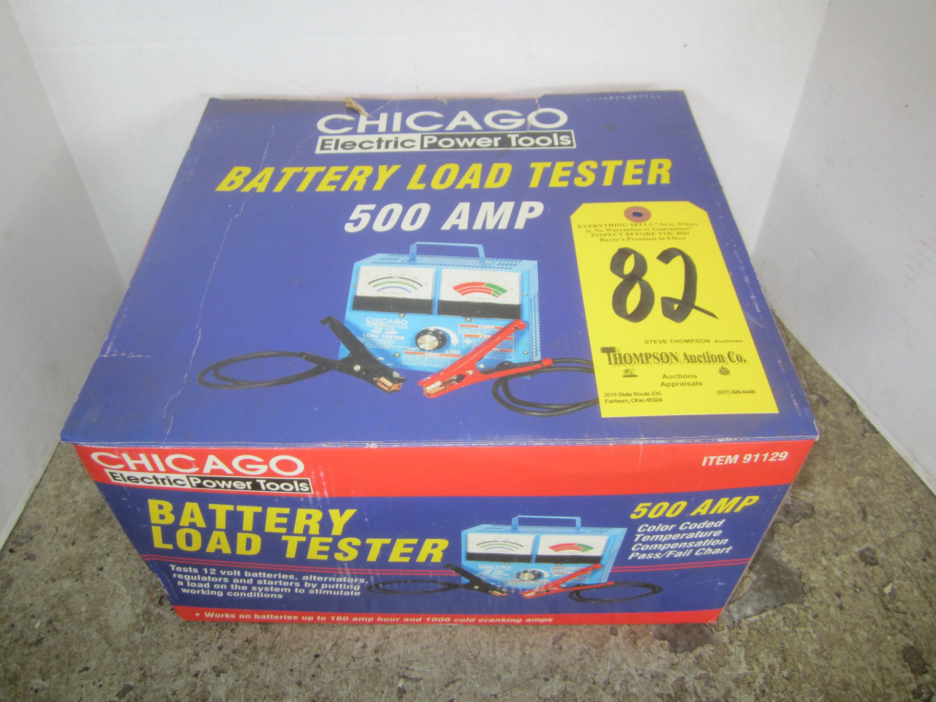 Chicago Electric 500 Amp Battery Lead Tester