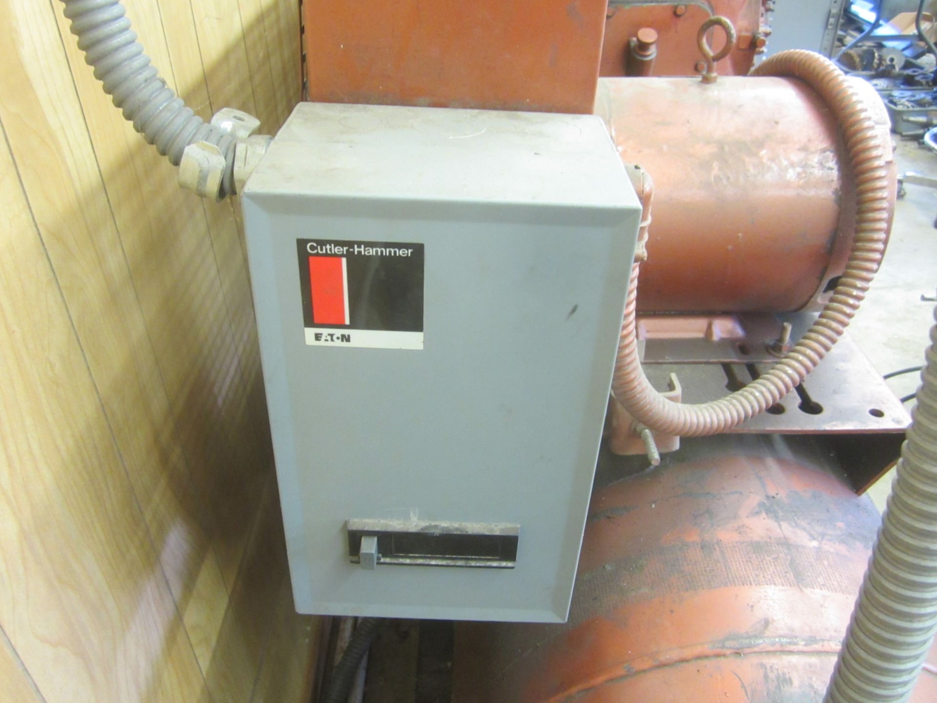 Worthington 10 HP Tank Mounted Air Compressor, s/n 549348LS, 3 Phase - Image 4 of 4