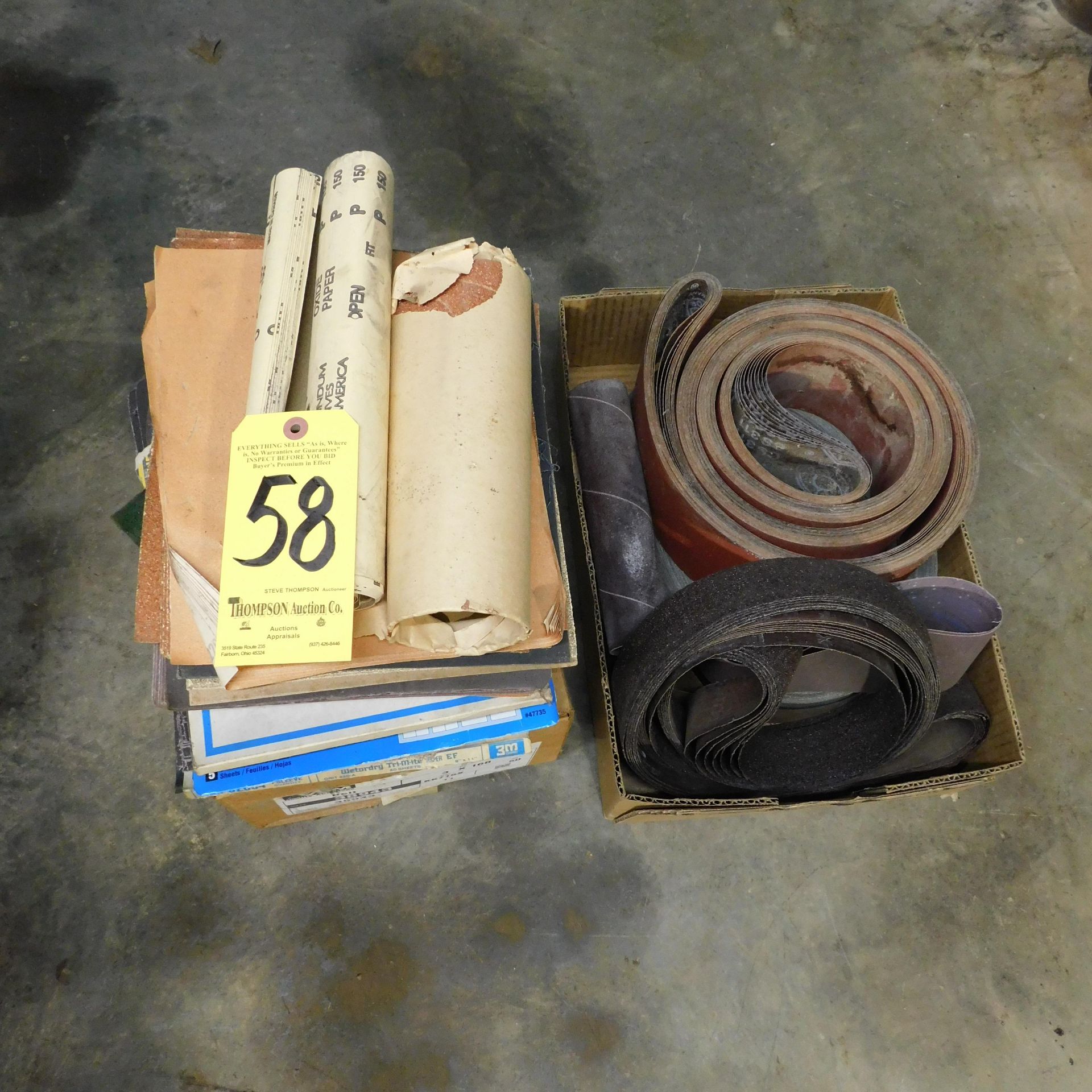 Sand Paper and Sanding Belts