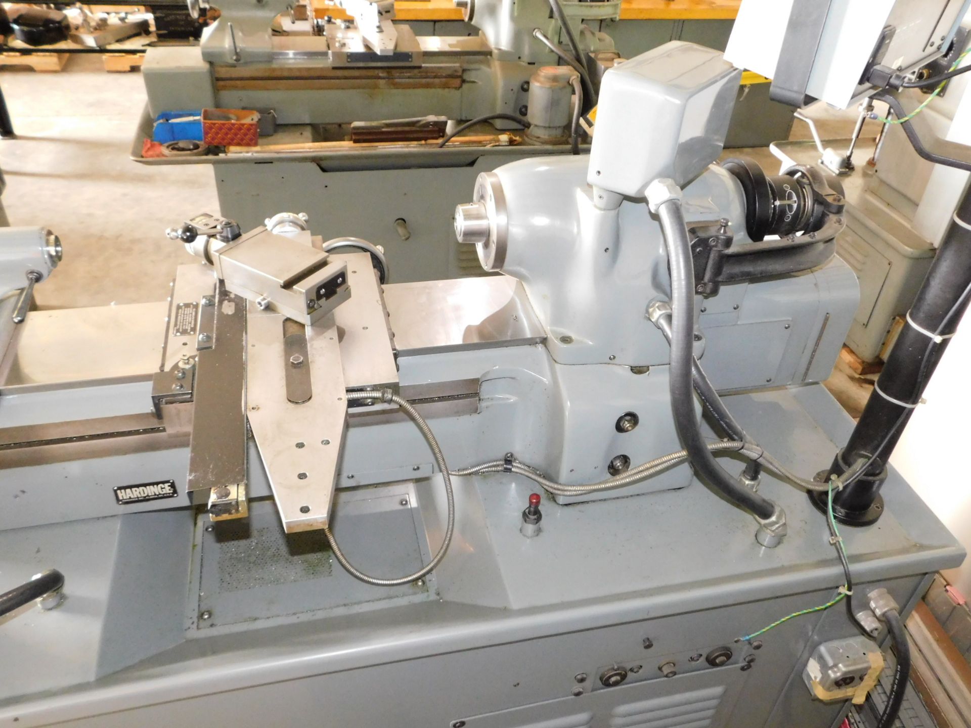 Hardinge HLV-H Precision Tool Room Lathe, s/n HLV-H-211T, 6 3/4" Bed Width, Inch/Metric, Accurite D. - Image 18 of 20