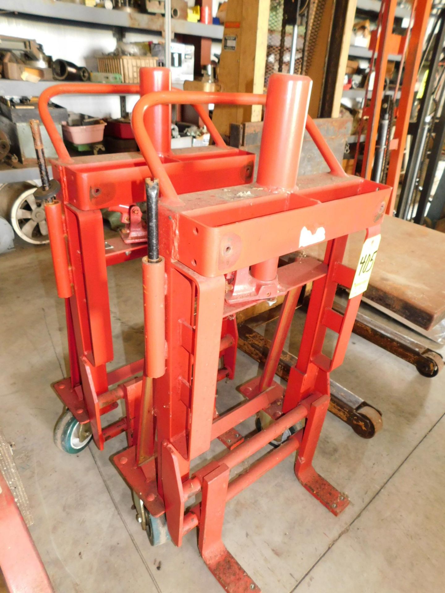 (2) Rol-A-Lift Model M4 Moving Dollys, 2,000 Lb. Capacity Each