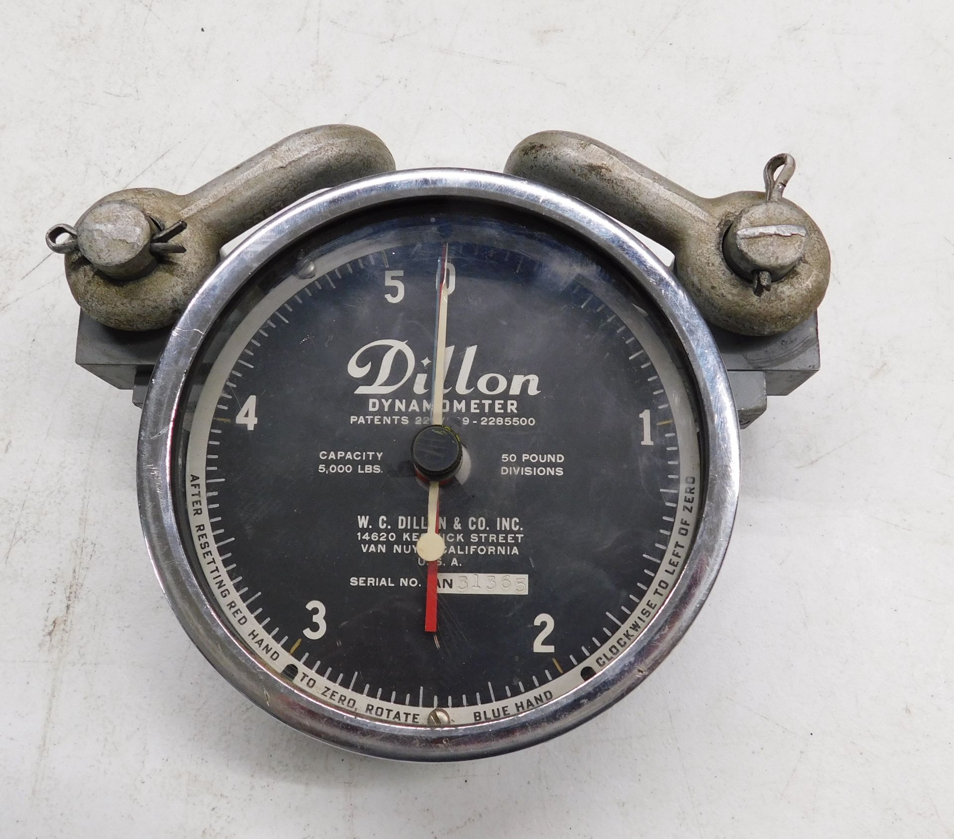 Dillon Dynamometer, 5,000 Lb. Capacity - Image 2 of 2