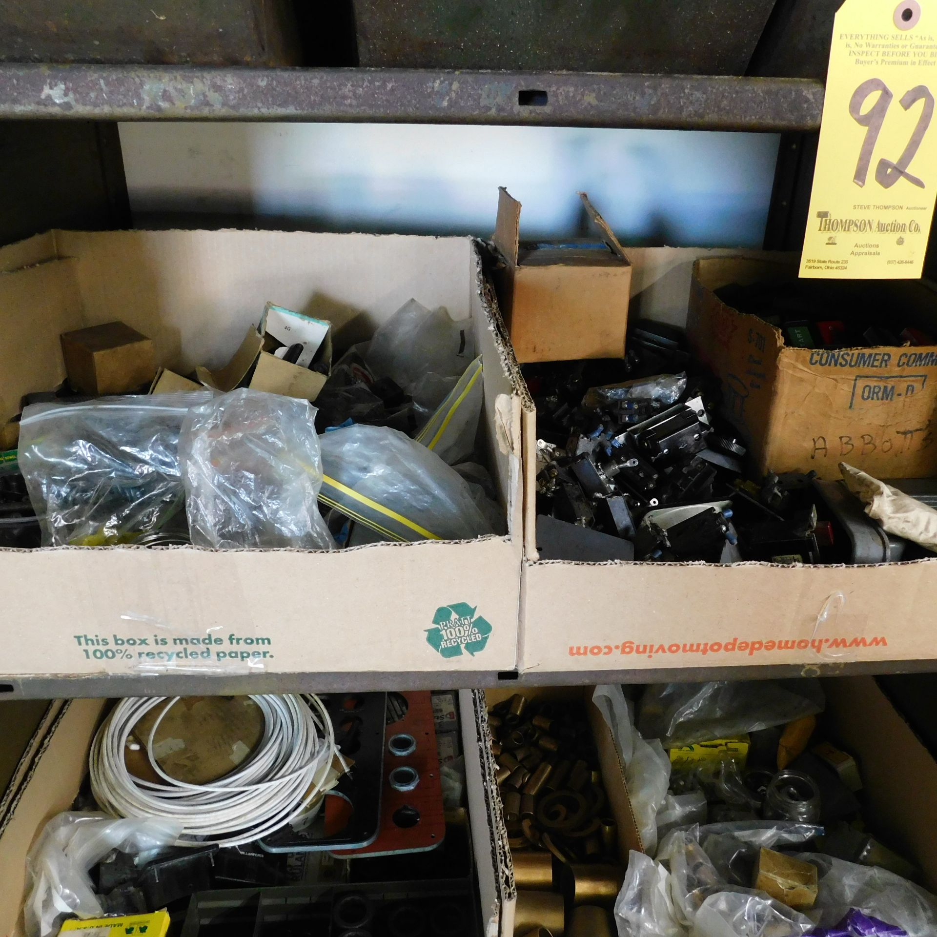 Contents of (1) Section of Metal Shelving - Image 3 of 5