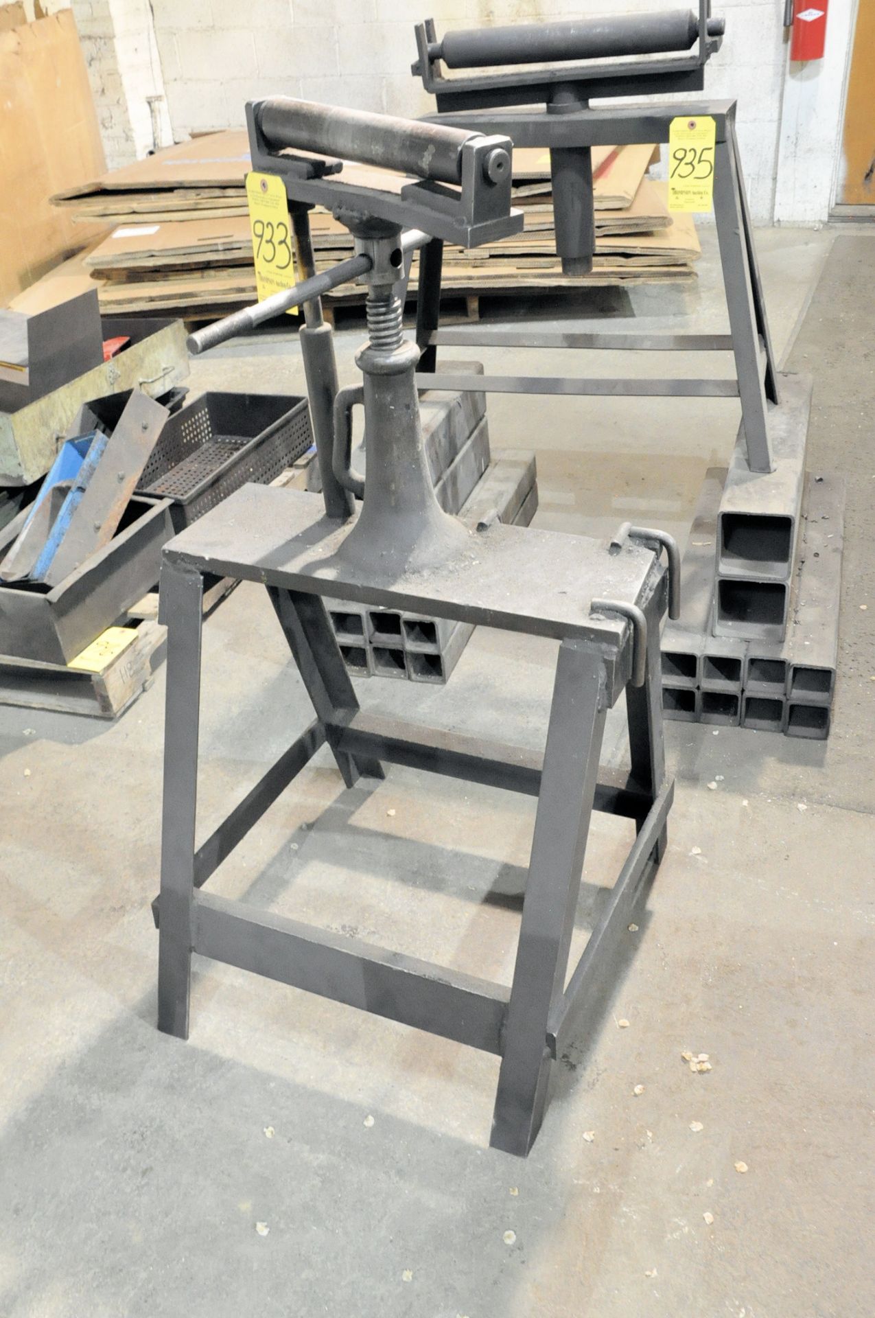 12" Roller Feed Stand, (Bldg 2)
